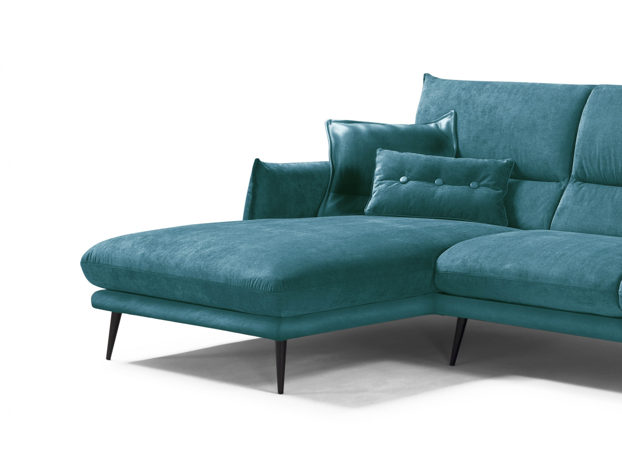 Egoitaliano Ecksofa »FUNNY, hochwertiges & aktuelles Design, bequeme Rücken günstig online kaufen