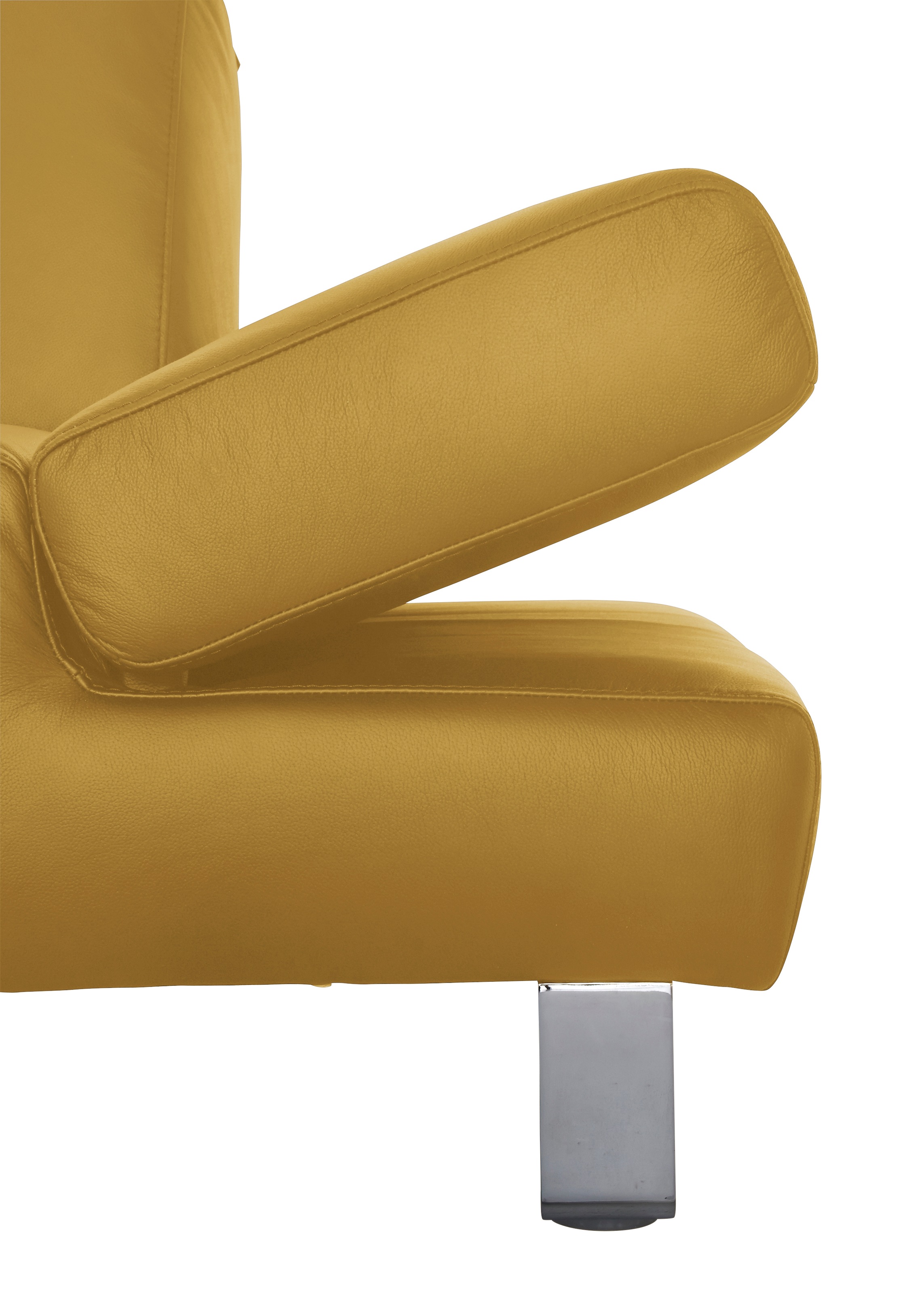 W.SCHILLIG 3-Sitzer »taboo Designsofa mit hohem Sitzkomfort«, mit Übertiefe, inklusive Armlehnenverstellung