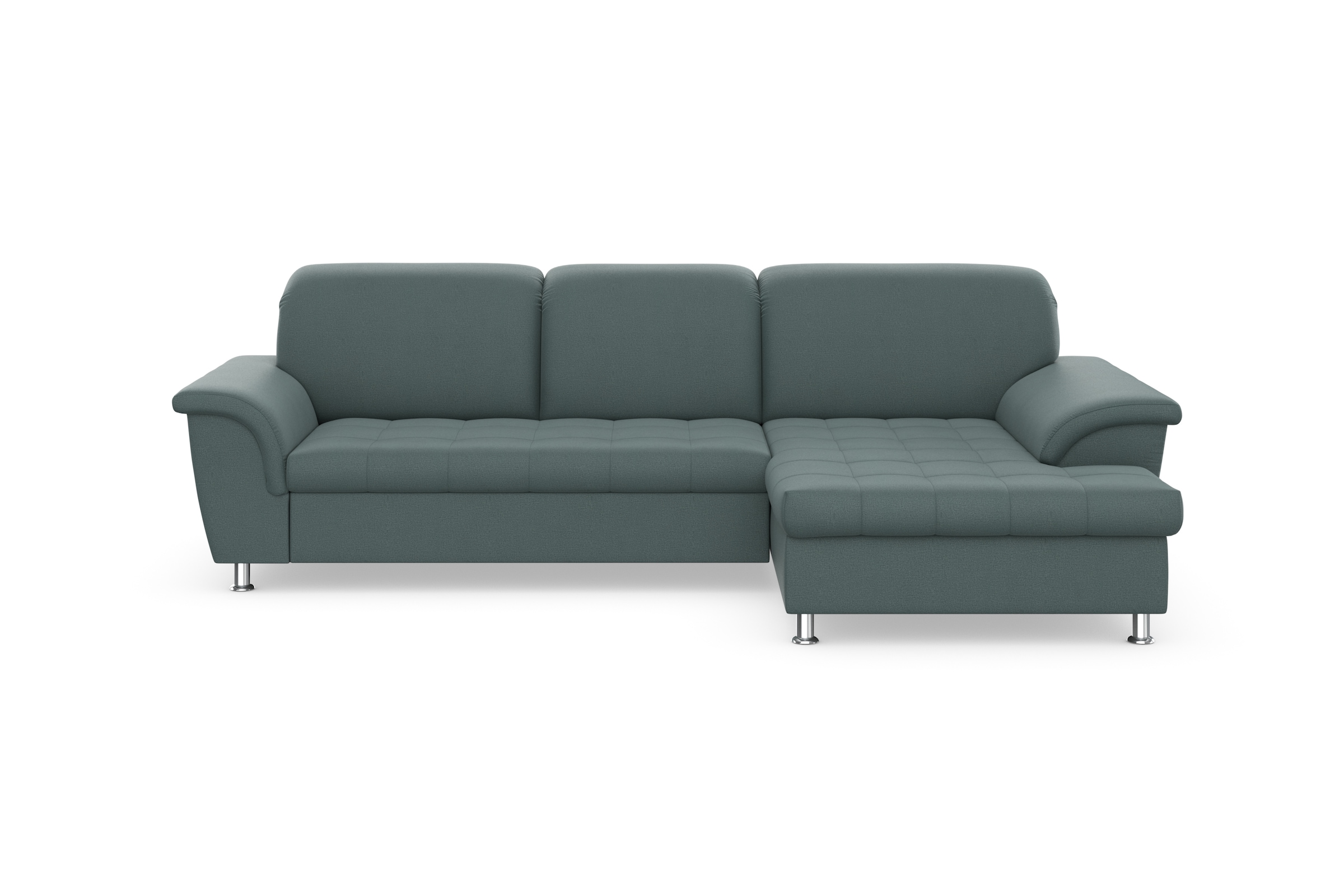 DOMO collection Ecksofa »Franzi Steppung im Sitzbereich B7T/H: 278/162/80 c günstig online kaufen