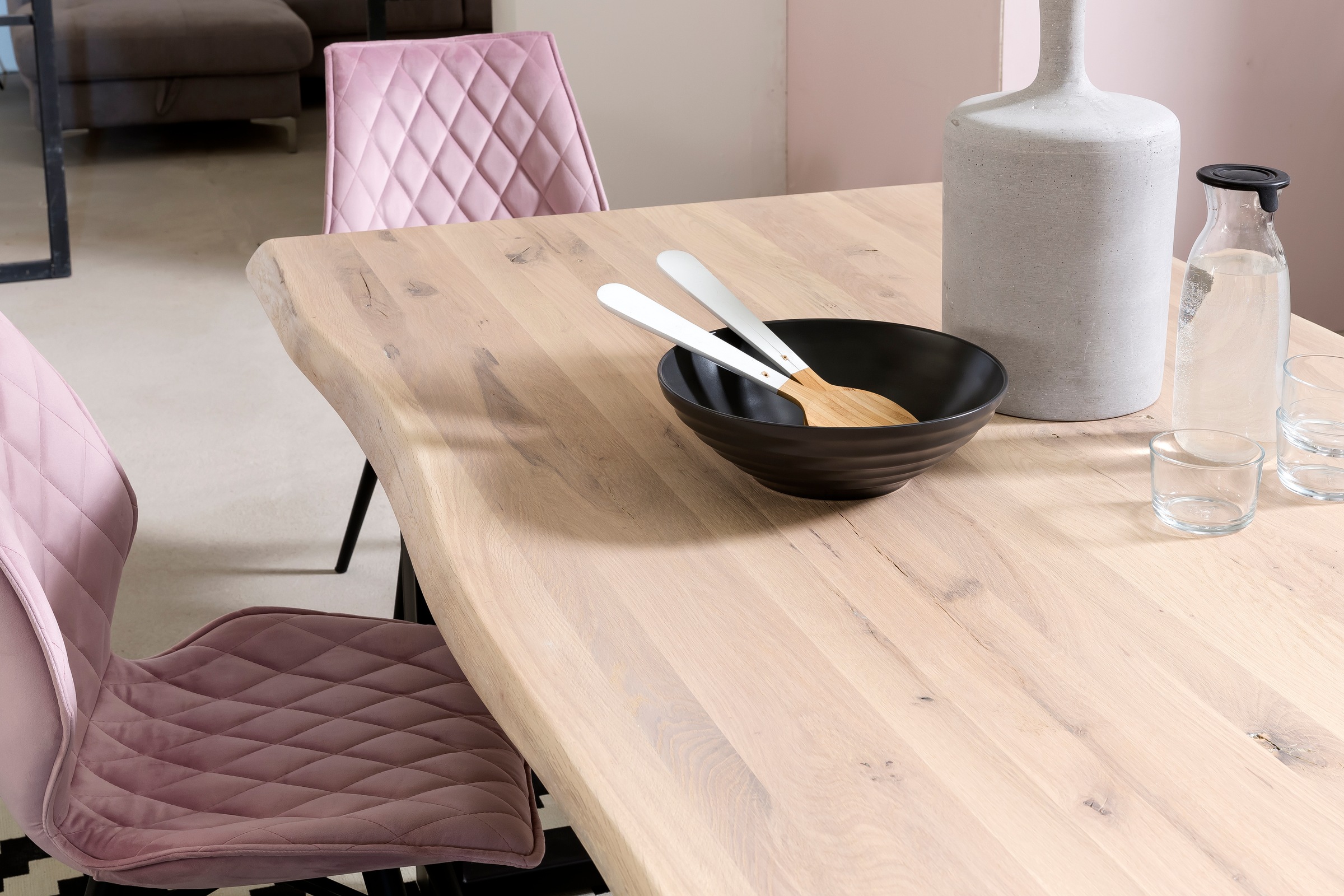 2. Bild von Home affaire Esstisch »Tristan«, mit Baumkante