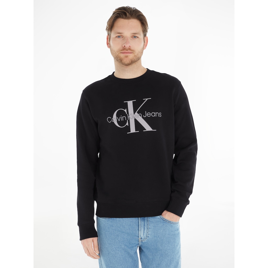 Calvin Klein Jeans Sweatshirt »ICONIC MONOGRAM CREWNECK«