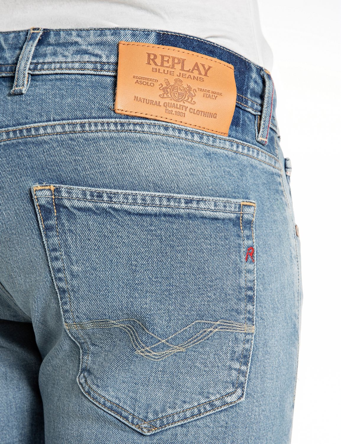 Replay Straight-Jeans »GROVER«, in vielen verschiedenen Waschungen, mit Stretch