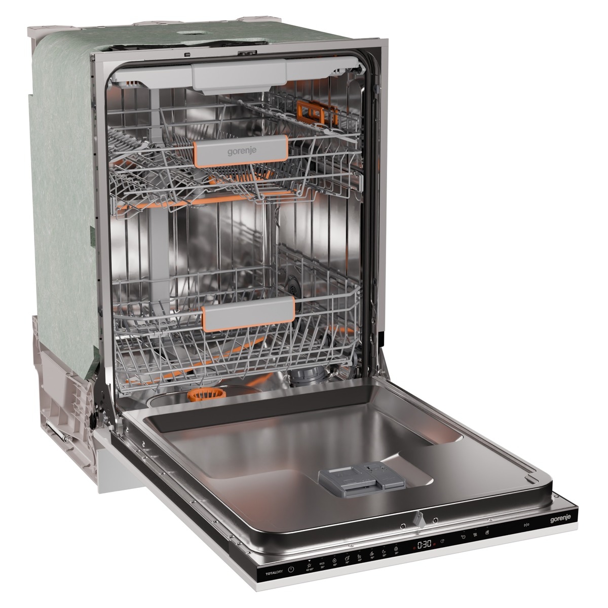 GORENJE vollintegrierbarer Geschirrspüler XXL »GV663B65XXL«, 16 Maßgedecke, XXL Volumen
