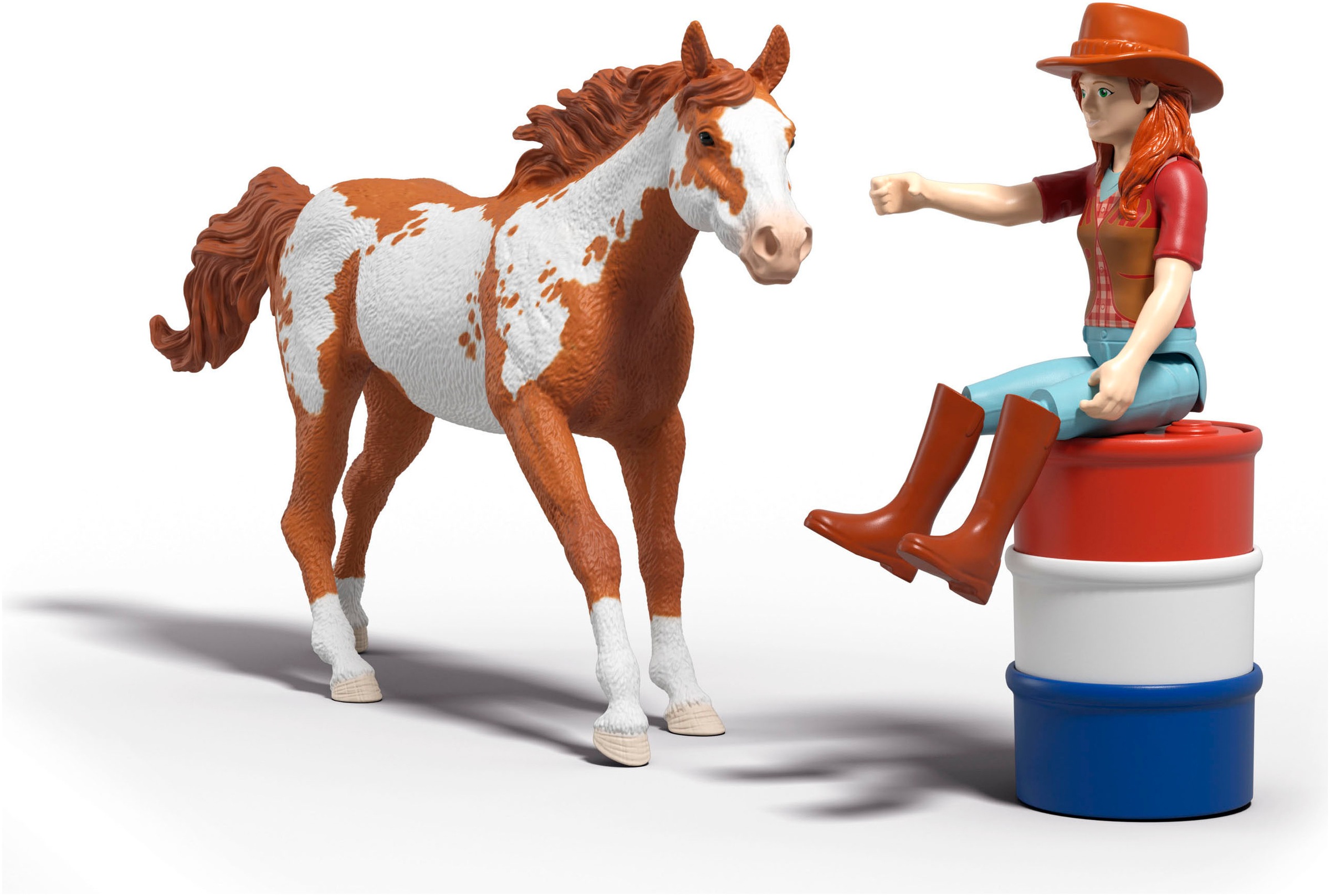 Schleich® Spielfigur »HORSE CLUB, Hannah's Western Abenteuer (42775)«
