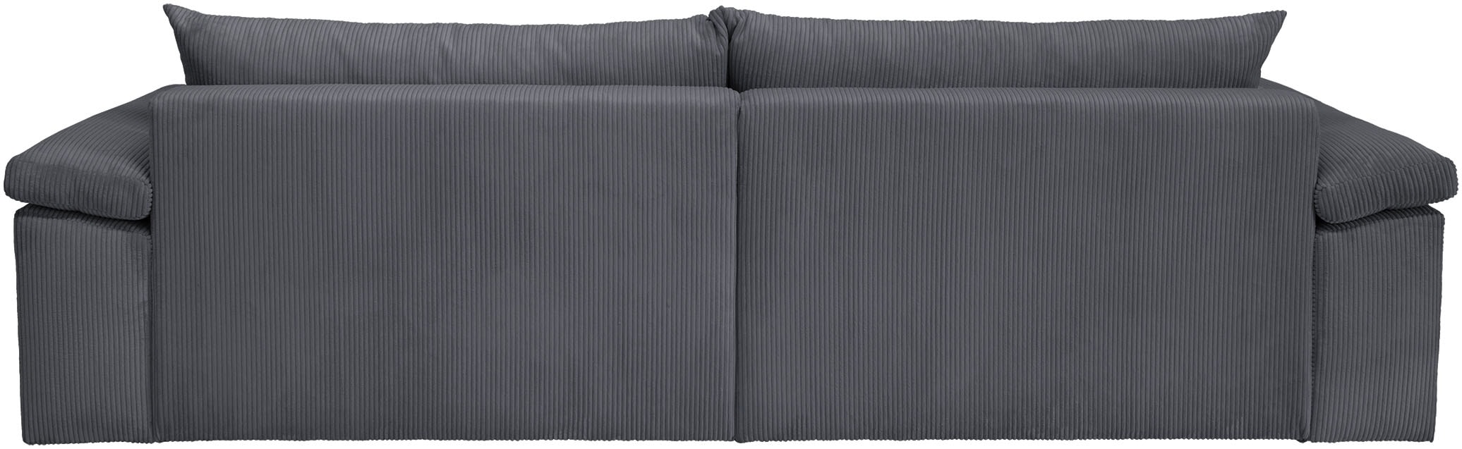 Home affaire Ecksofa »Soft&Cosy XXL L-Form - Breite 303 cm«, Mega-Sofa, in Cord, Federkern-Polsterung