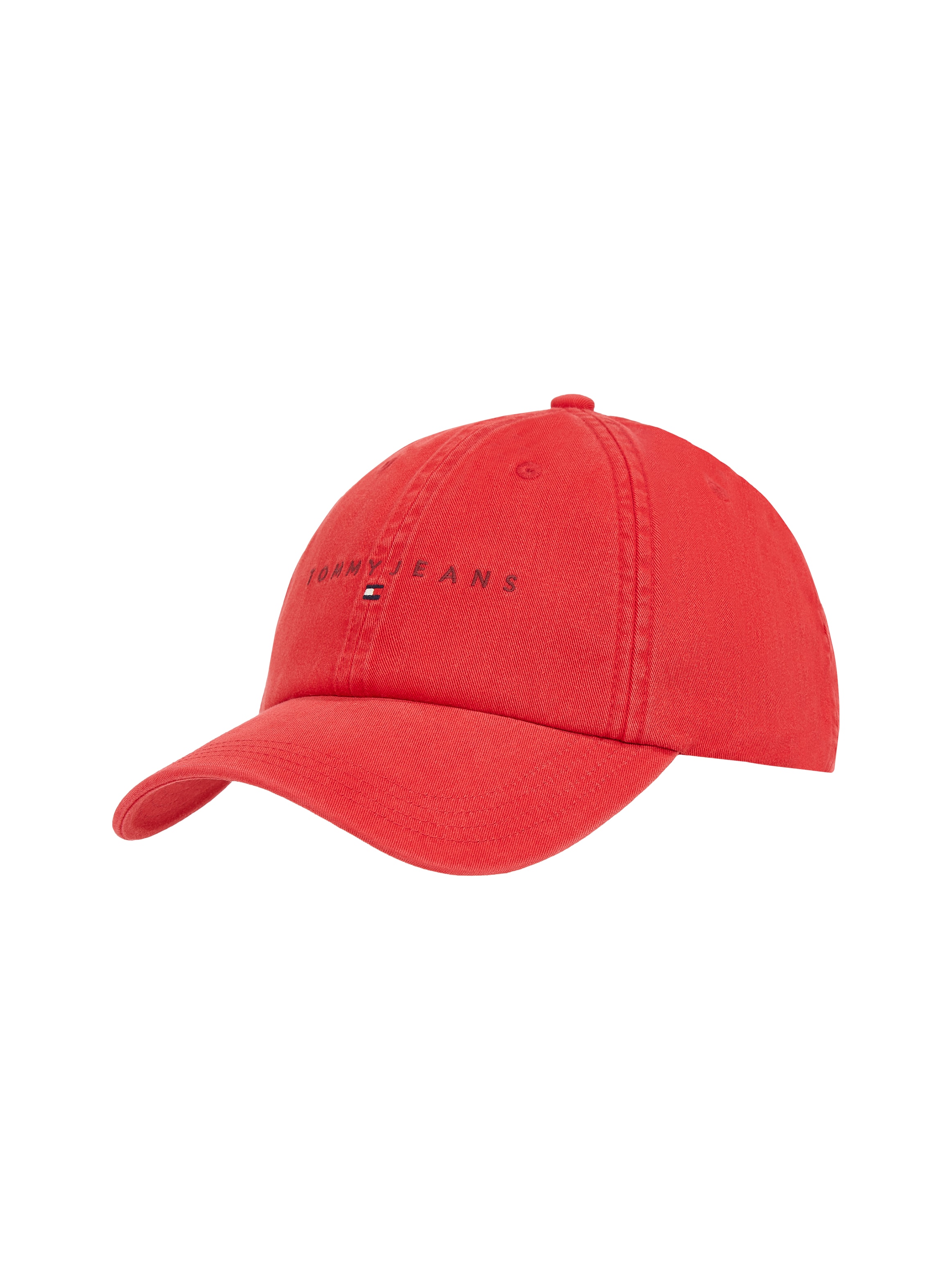 Tommy Jeans Baseball Cap »TJM LINEAR WASHED CAP«, Logostickerei, Tommy Jeans Schriftzug, Flexibel größenverstellbar