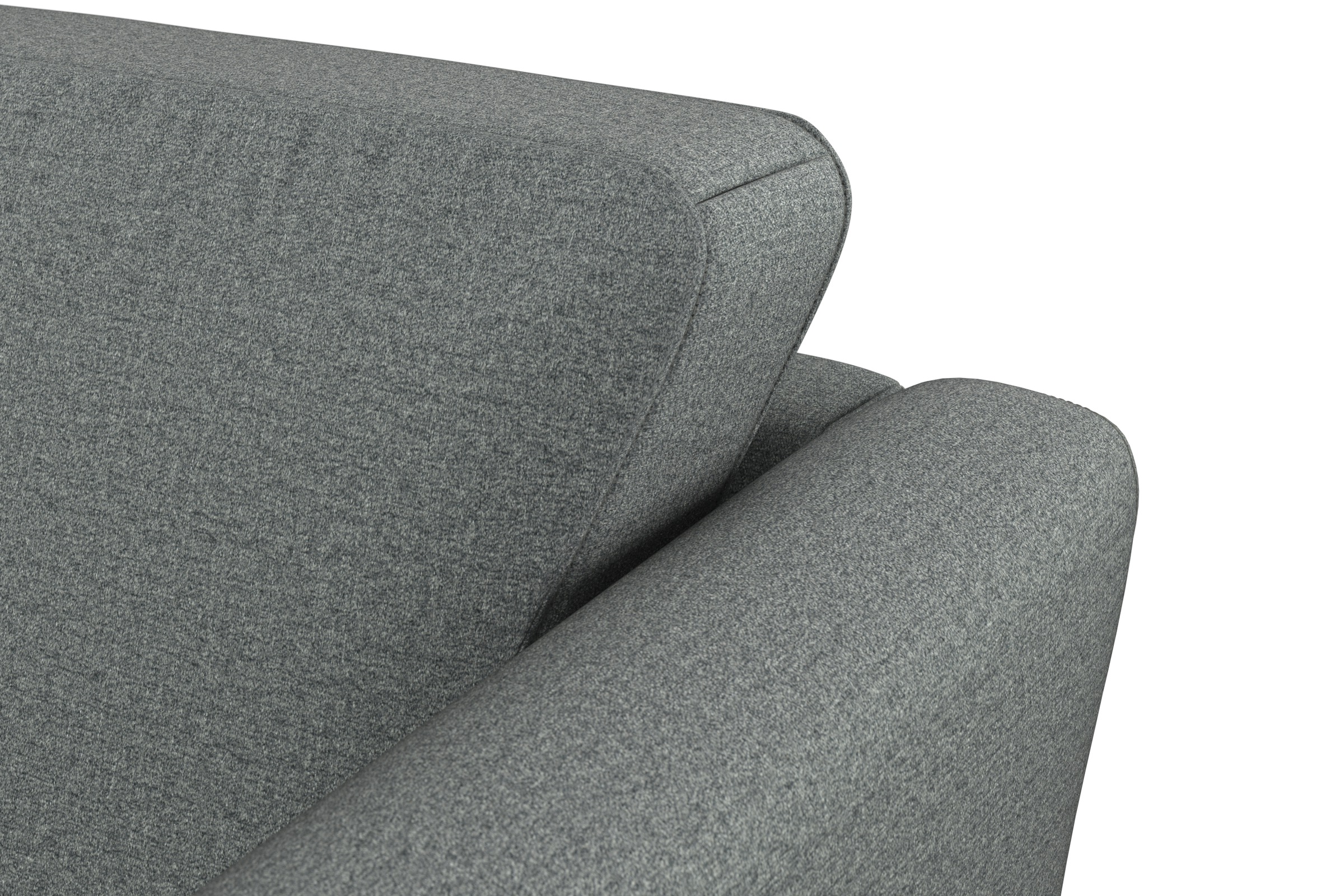 sit&more Ecksofa »Visby L-Form«, Wahlweise mit Bettfunktion und Bettkasten, frei im Raum stellbar