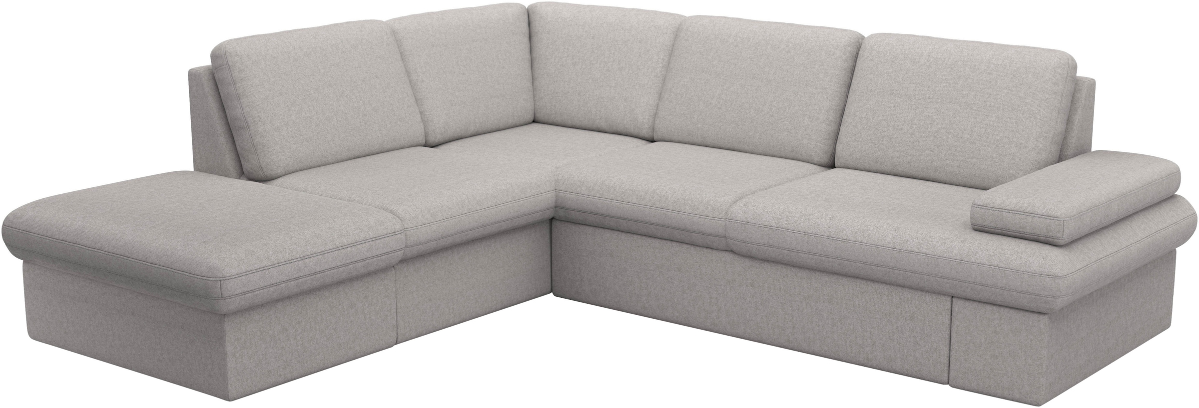 sit&more Ecksofa »Moreno«, mit Armteilverstellung,wahlweise mit Bettfunktion