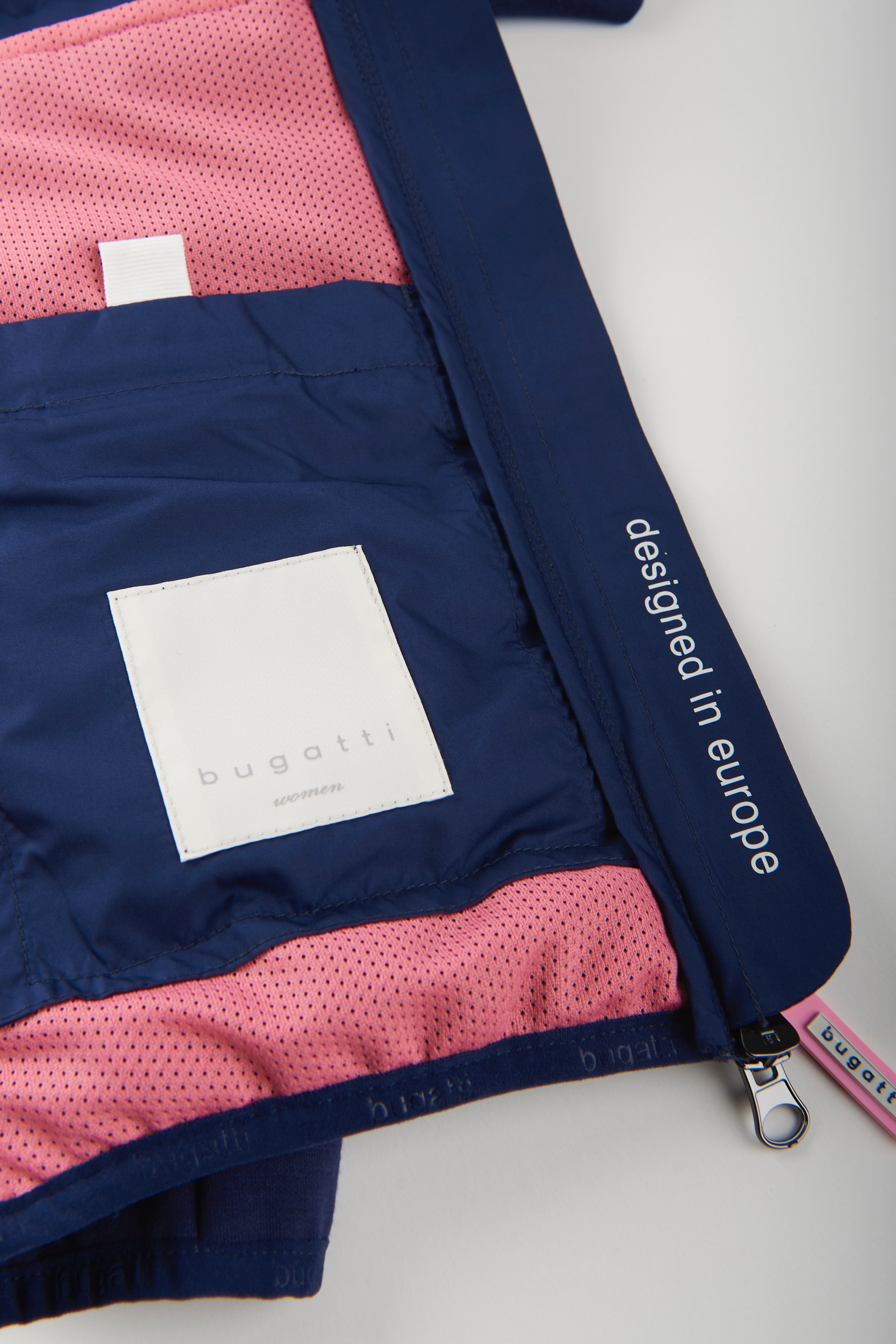 bugatti Blouson, ohne Kapuze, mit femininem Stehkragen