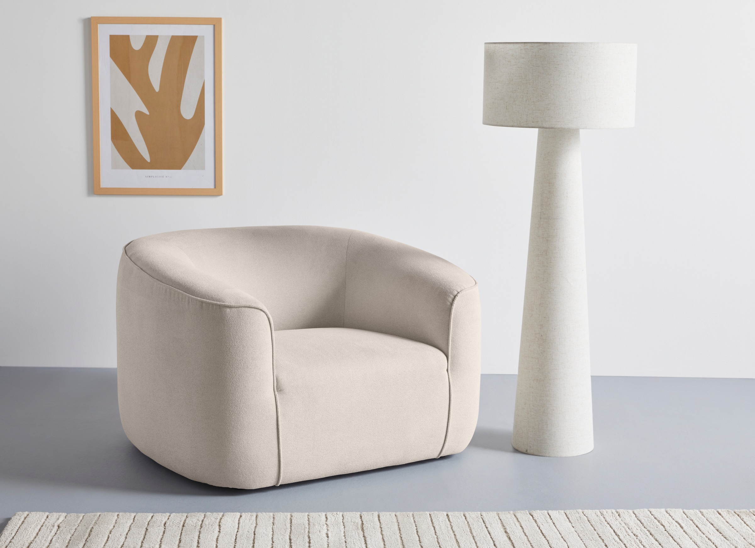 LeGer Home by Lena Gercke Sessel »LYZA Relaxsessel, Loungesessel, Maße B/T/ günstig online kaufen