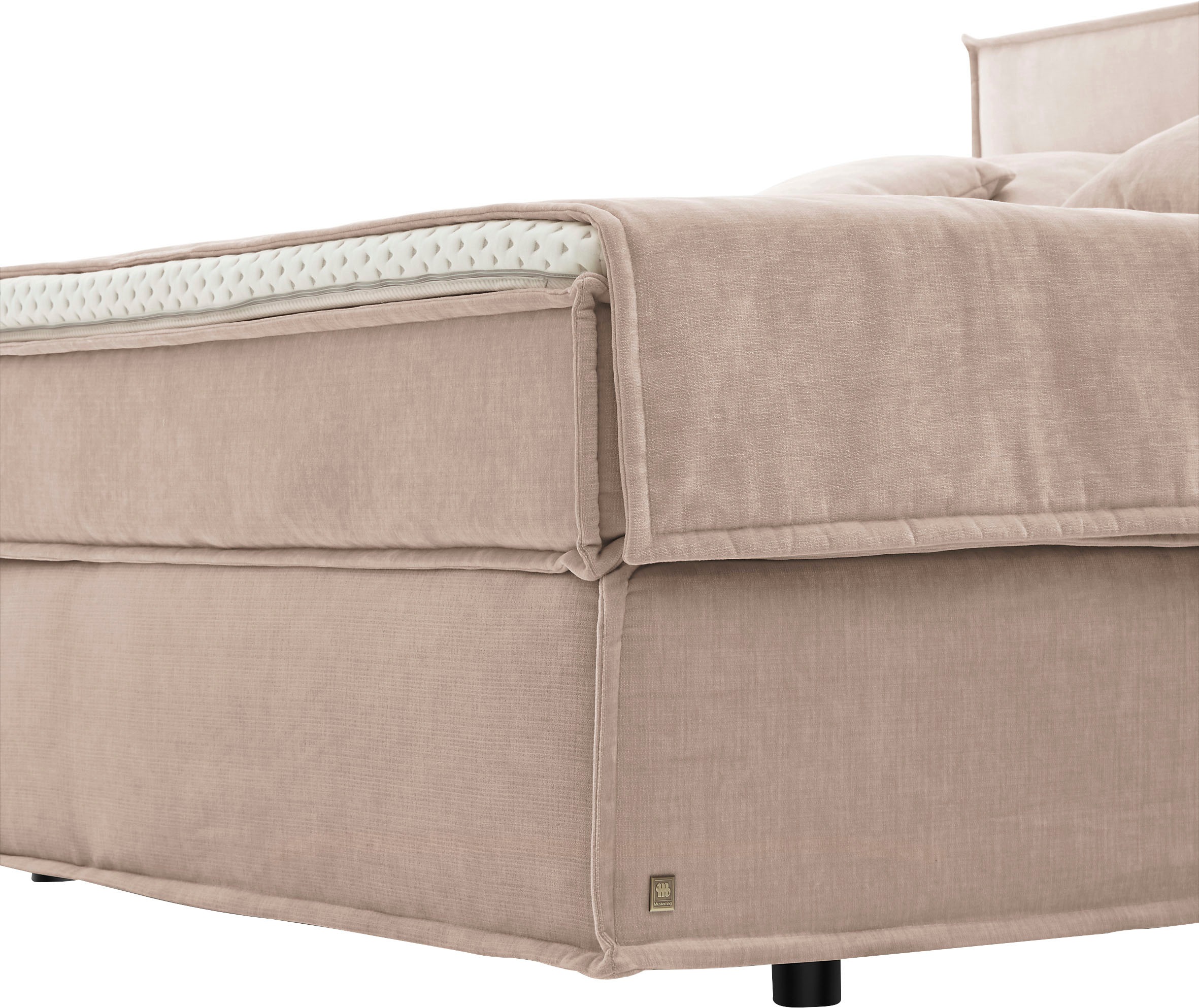 Musterring Boxspringbett »JustB! SC100«, schwebende Optik, inklusive Topper, verschiedene Farben, 180 x 200 cm
