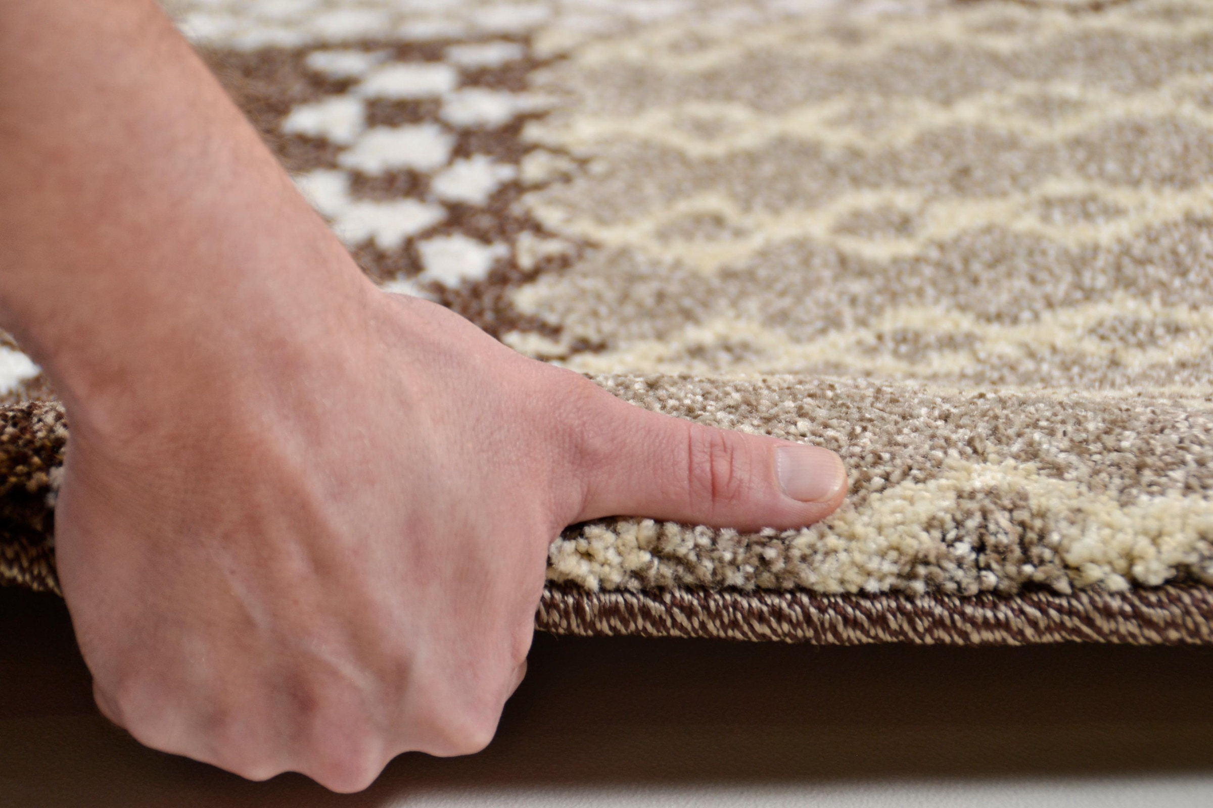 TOM TAILOR Teppich »PATTERN PATCH«, rechteckig, 12 mm Höhe, Wohnzimmer