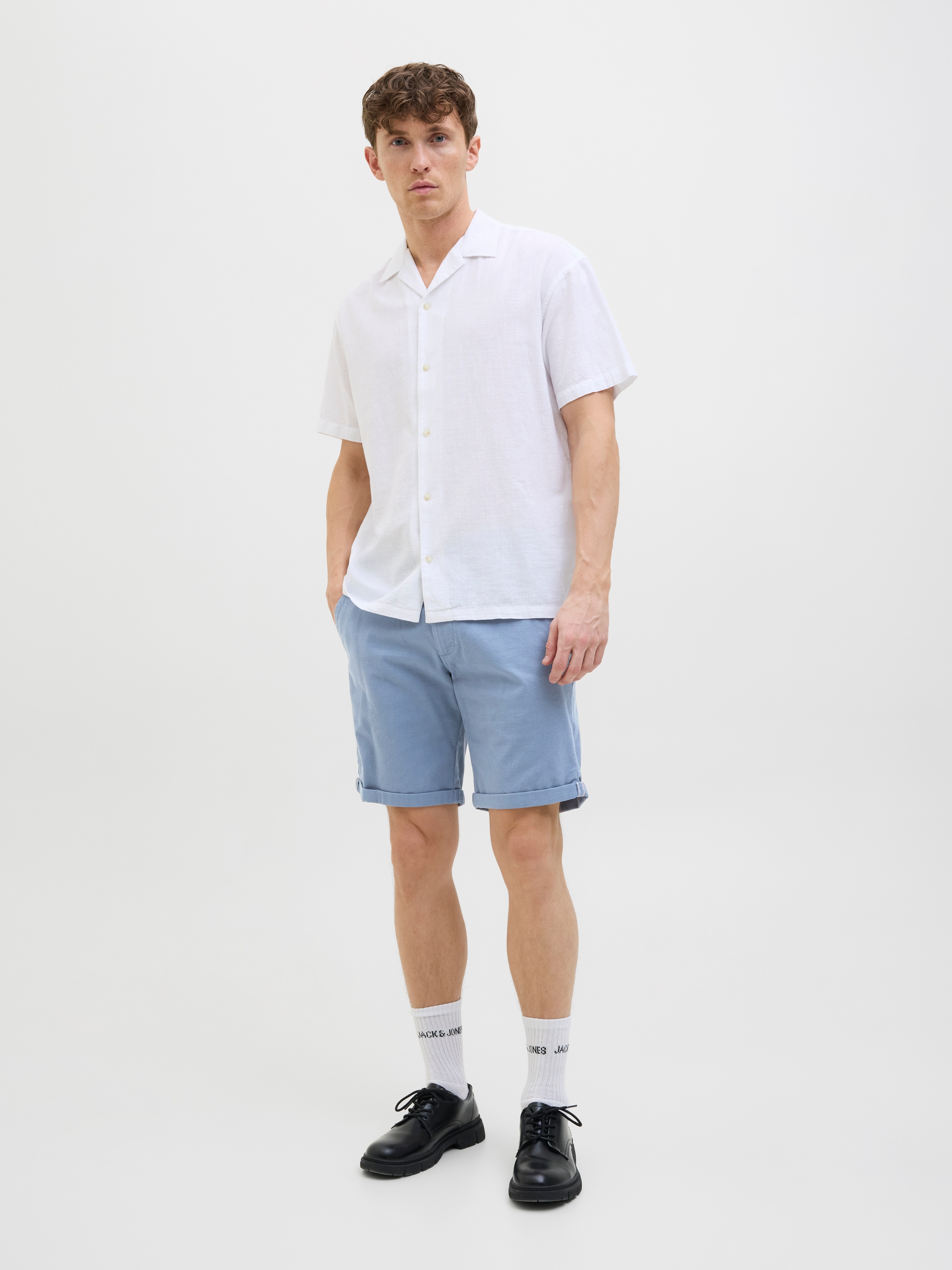 Jack & Jones Chinoshorts »JPSTFURY JJSHORTS ANA SN«, mit Taschen
