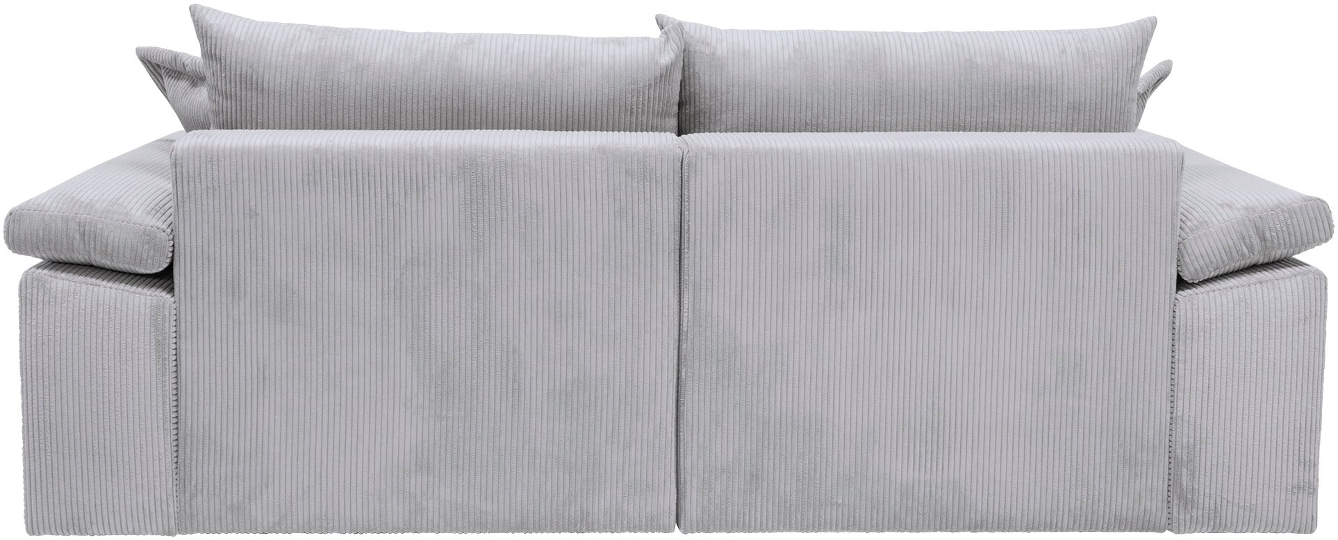 Home affaire Ecksofa »Soft&Cosy XL L-Form - Breite 246 cm«, Mega-Sofa, in Cord, Federkern-Polsterung