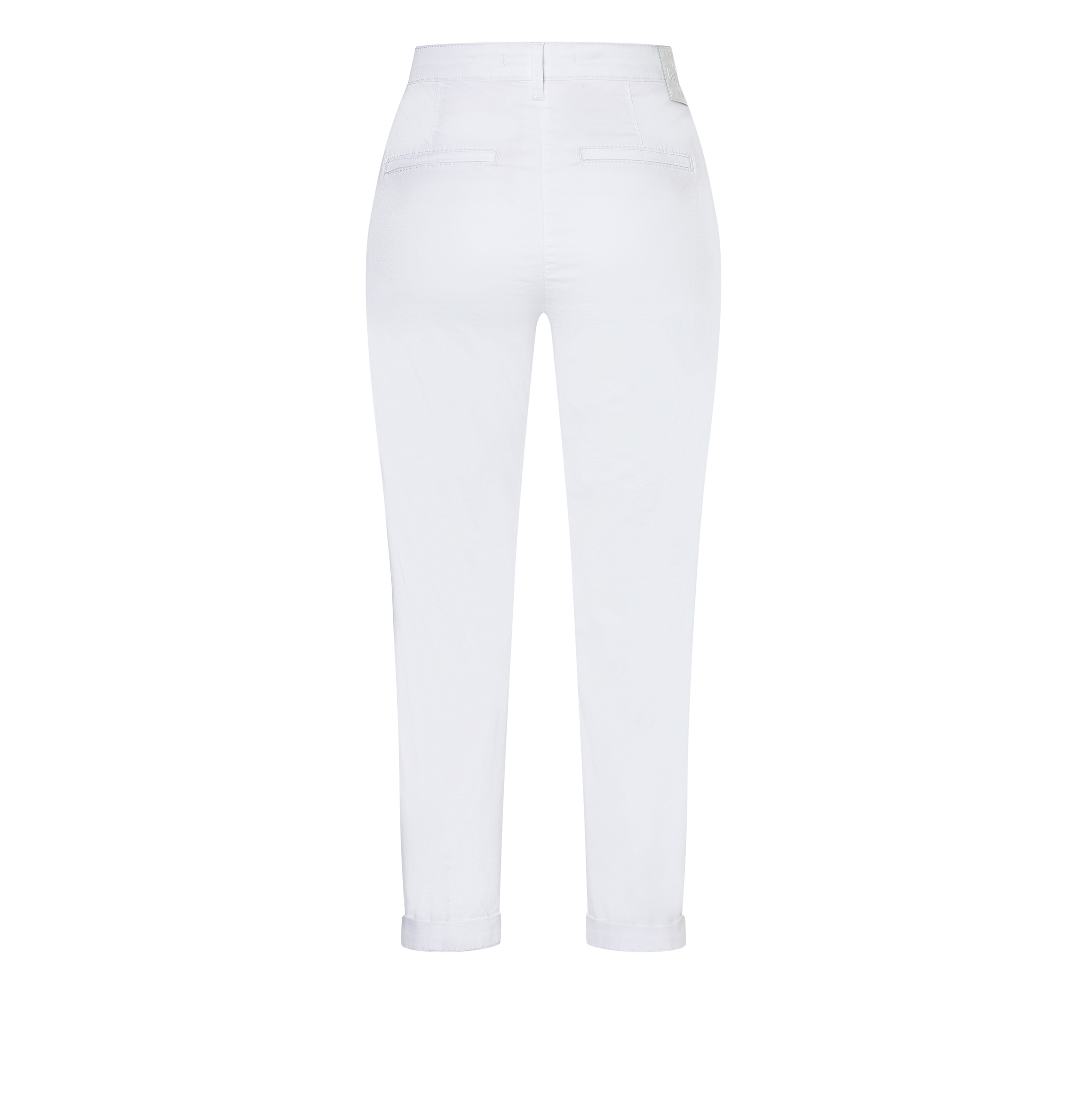 MAC Chinohose »CHINO turn up«, mit dezentem Glanz, elegant und sportiv zugleich