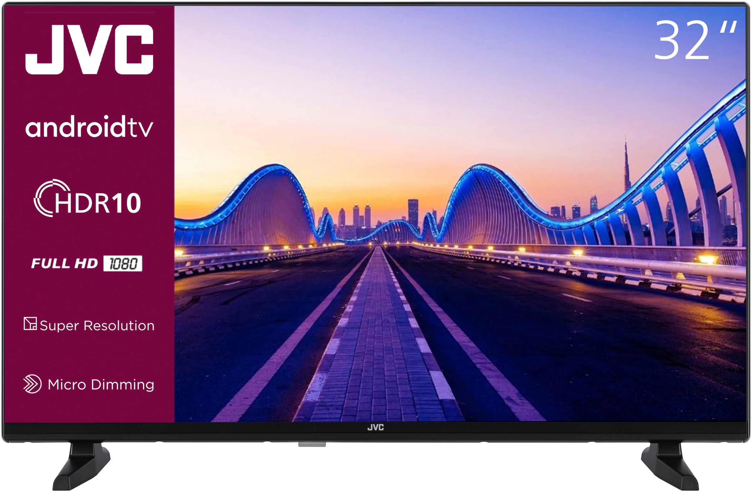 JVC LCD-LED Fernseher »LT-32VAF3355«, Full HD, Android TV-Smart-TV