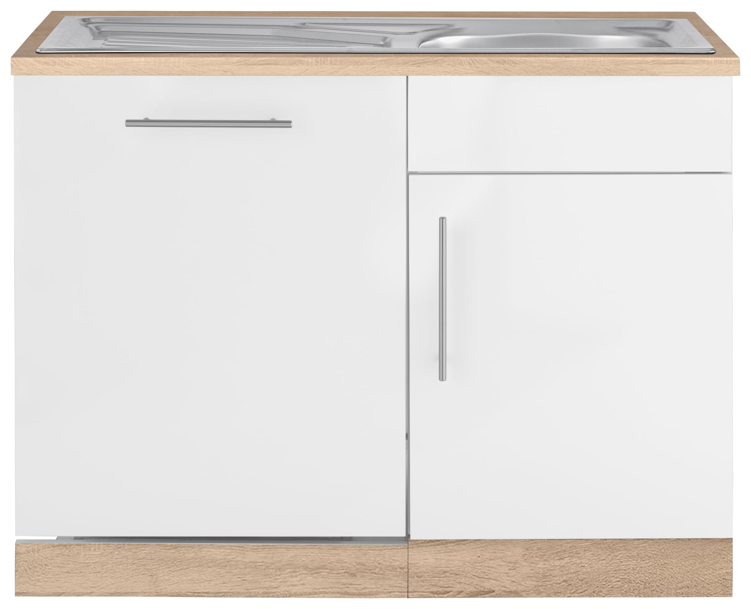 wiho Küchen Spülenschrank »"Cali"«, 110 cm breit, inkl. Tür/Sockel für Geschirrspüler