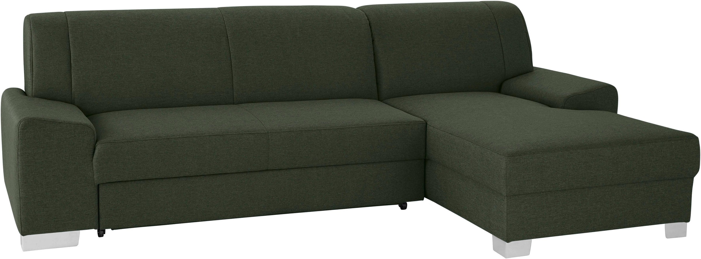 DOMO collection Ecksofa »Anzio L-Form, whlw. Bettfunktion, Federkern, hochw günstig online kaufen