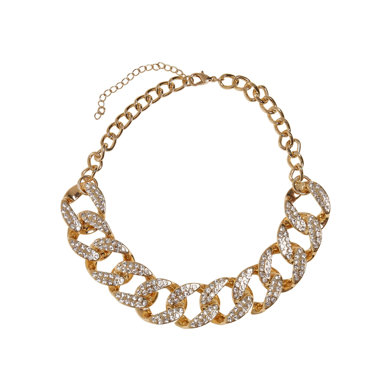 URBAN CLASSICS Halsreif »Unisex Statement Necklace« gold onesize Stilvolle Halsketten für jeden Anlass