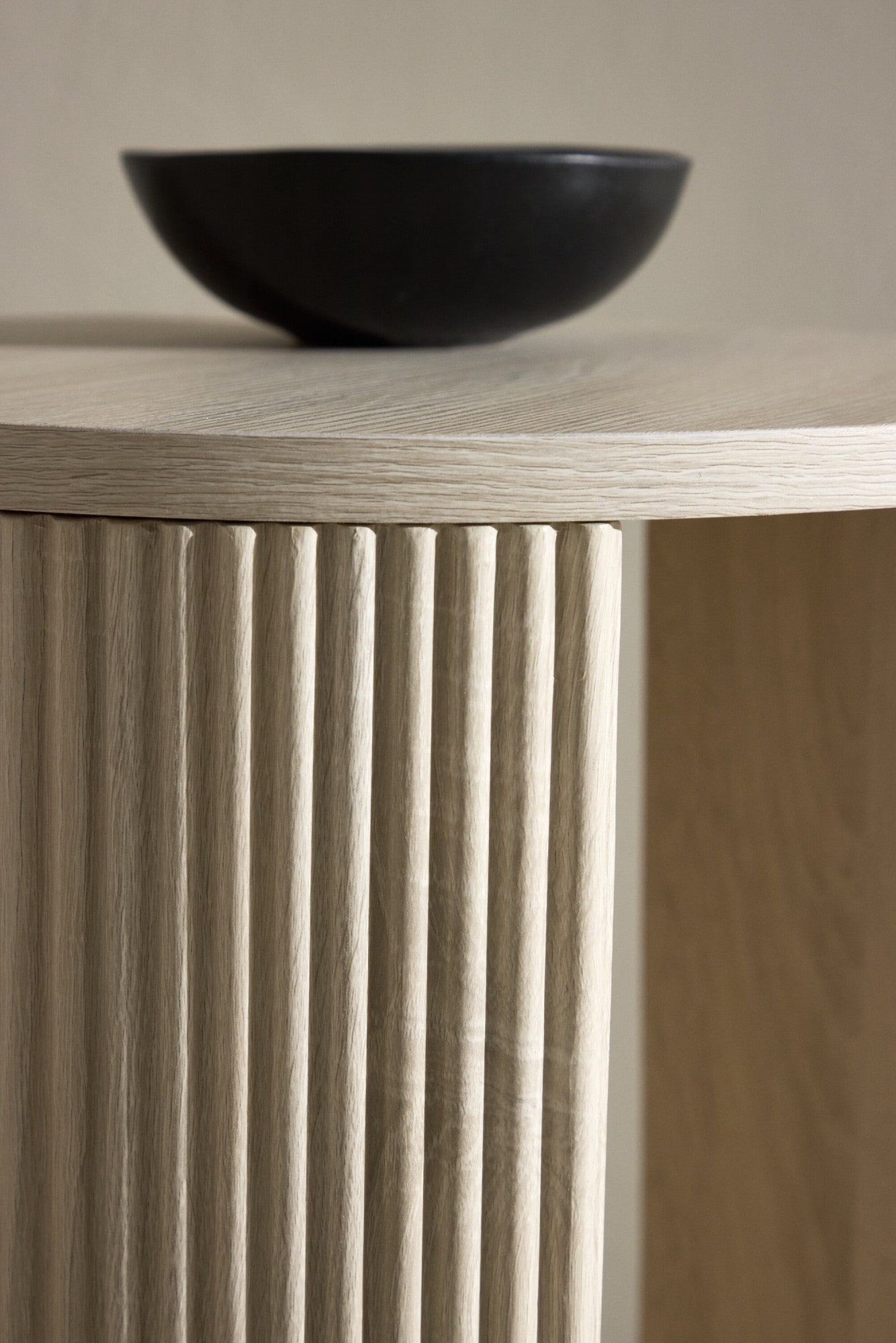 Venture Home Beistelltisch »Bristol, kompakter runder Beistelltisch, modern & vielseitig, Ø 40 cm« Ablagetisch, MDF, rund, schmal, hoch, dezent, klar