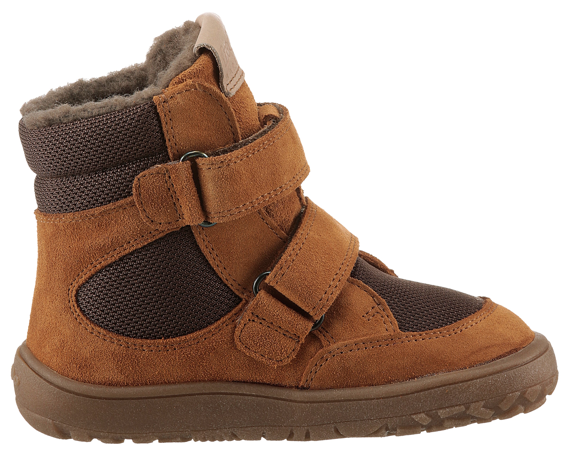 froddo® Barfußschuh »BAREFOOT TEX WINTER«, Winterstiefel, Klettstiefel mit kuscheligem Wollfutter