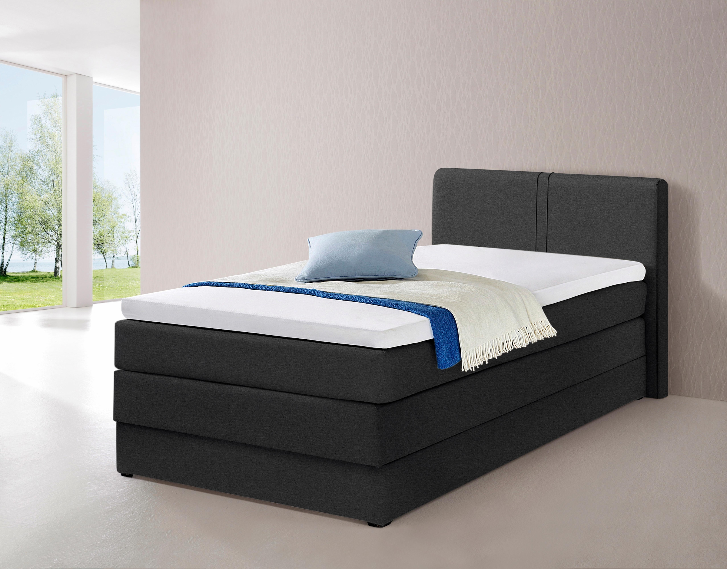hapo Boxspringbett mit Bettkasten
