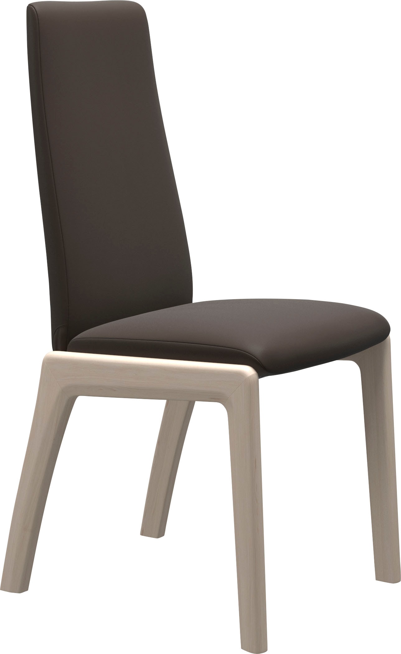 Stressless® Polsterstuhl »Laurel«, Leder BATICK, Low Back, Größe L, mit abgerundeten Beinen in Eiche gekalkt
