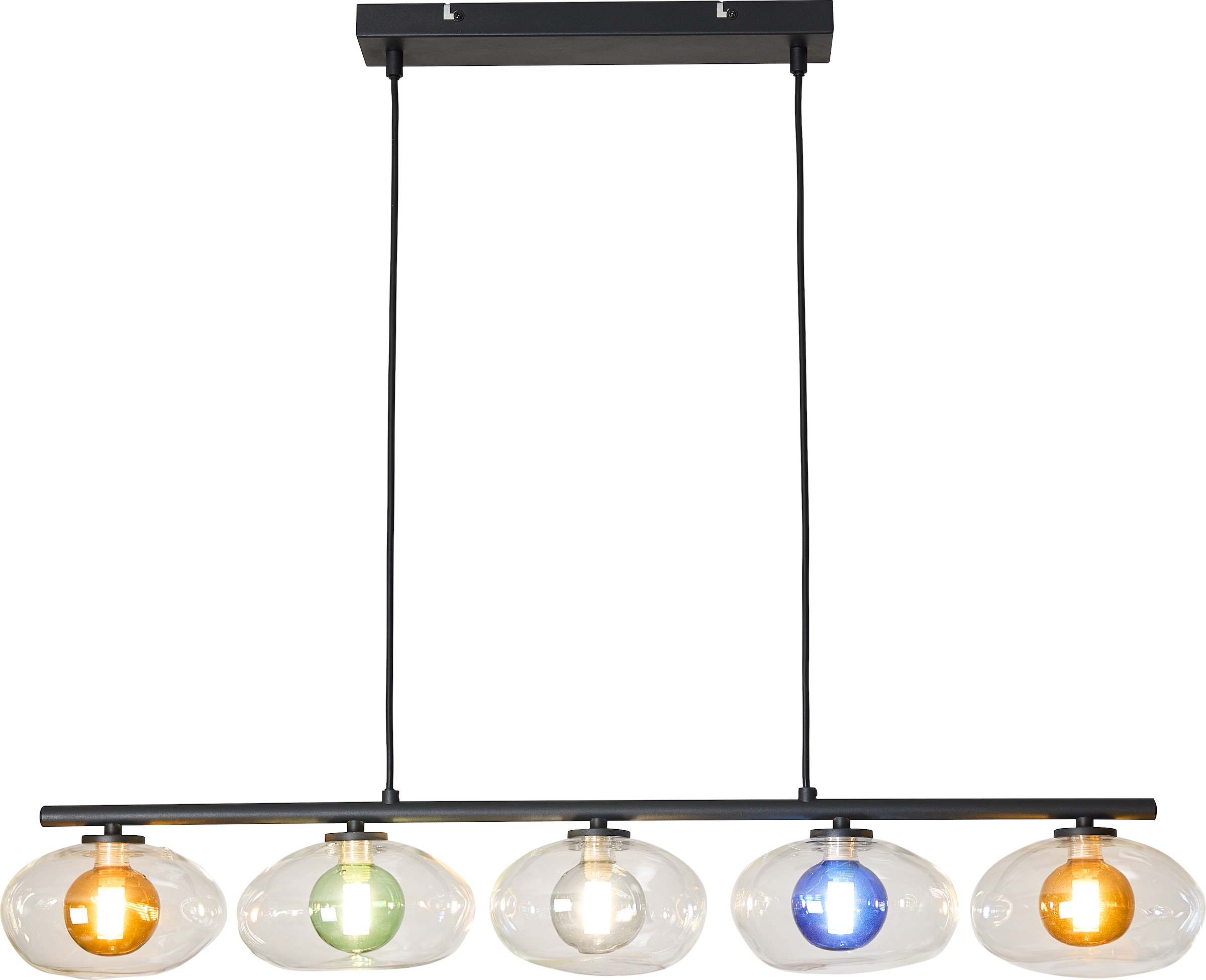 ECO-LIGHT Pendelleuchte »Uranus«, 5 flammig, Leuchtmittel G9   ohne Leuchtm günstig online kaufen