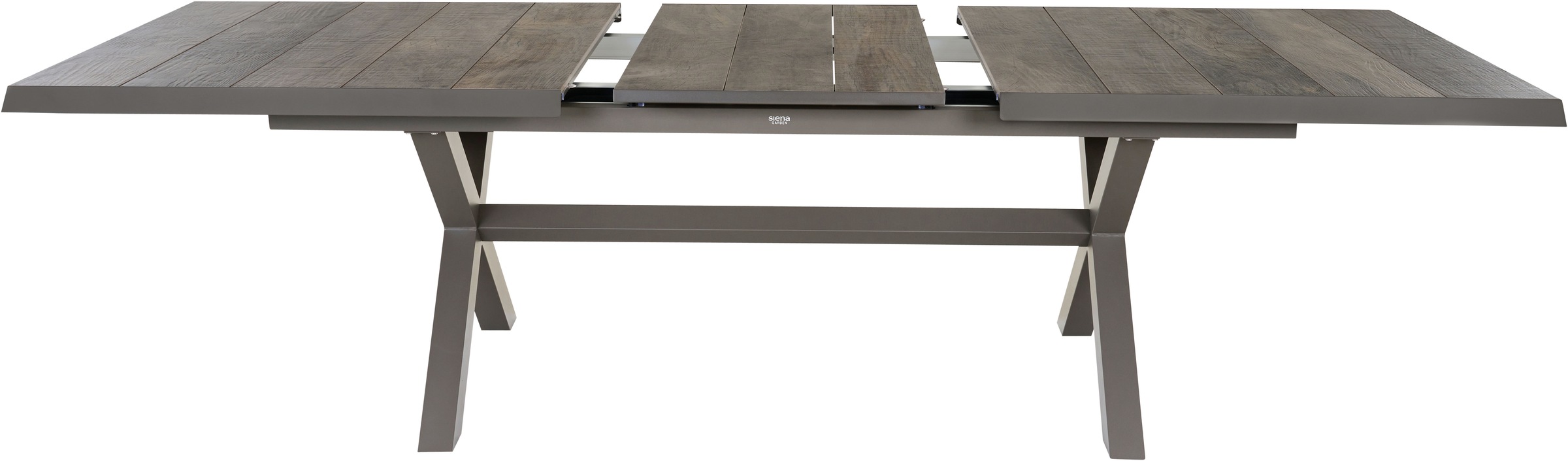 Siena Garden Garten-Essgruppe »»Corido Move« mit Sincro Ausziehtisch«, (Set, 13 tlg., inkl. Kissen und Move-Funktion), 6x Sessel, AZ-Tisch: 100x 200-260x 77 cm