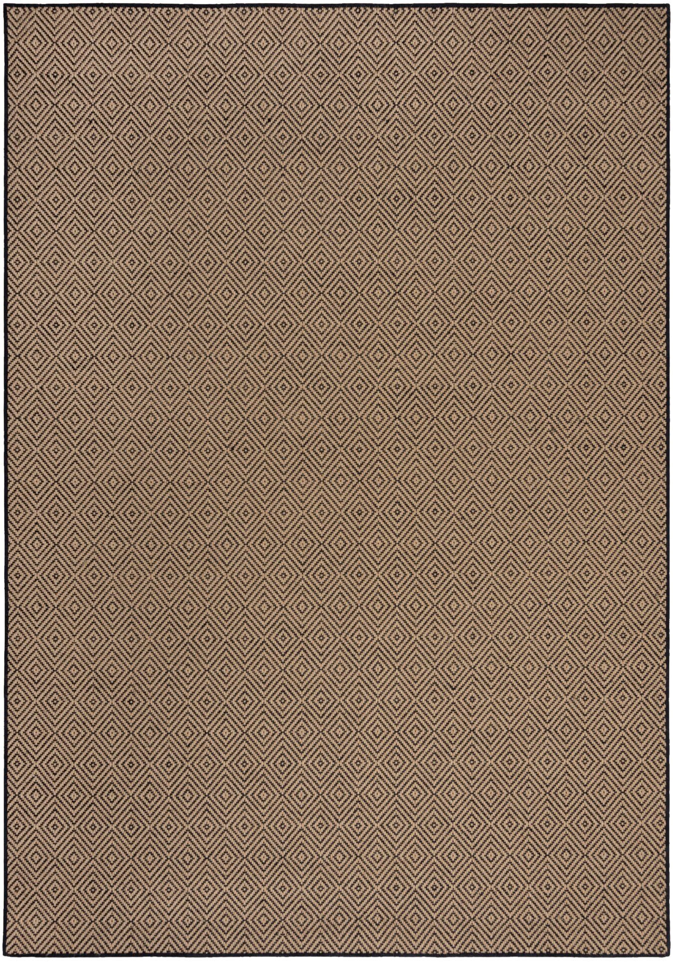 FLAIR RUGS Teppich »Jute Diamond«, rechteckig, 4 mm Höhe, Jute Teppich