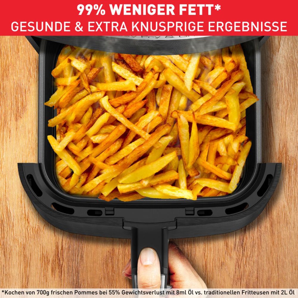 Tefal Heißluftfritteuse »Easy Fry & Grill Classic«, 1550 W, für 6 Portionen, einstellbare Zeit und Temperatur, EY5018