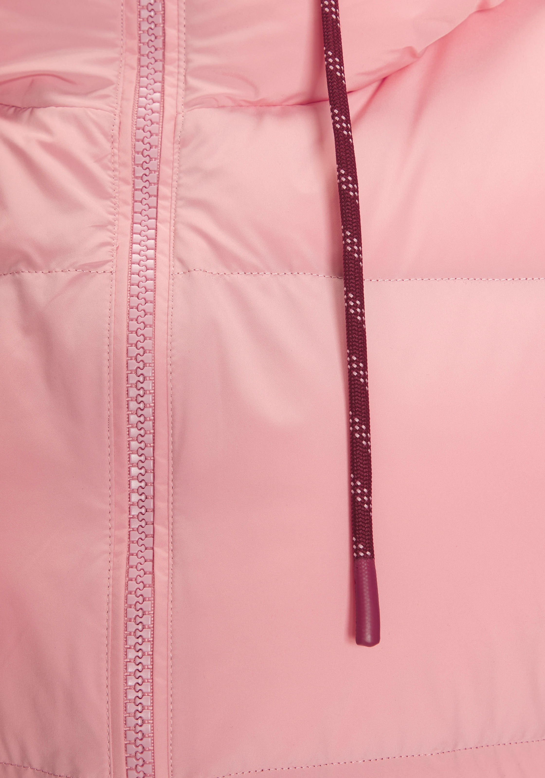 Elbsand Steppweste mit großem Logoprint auf dem Rücken