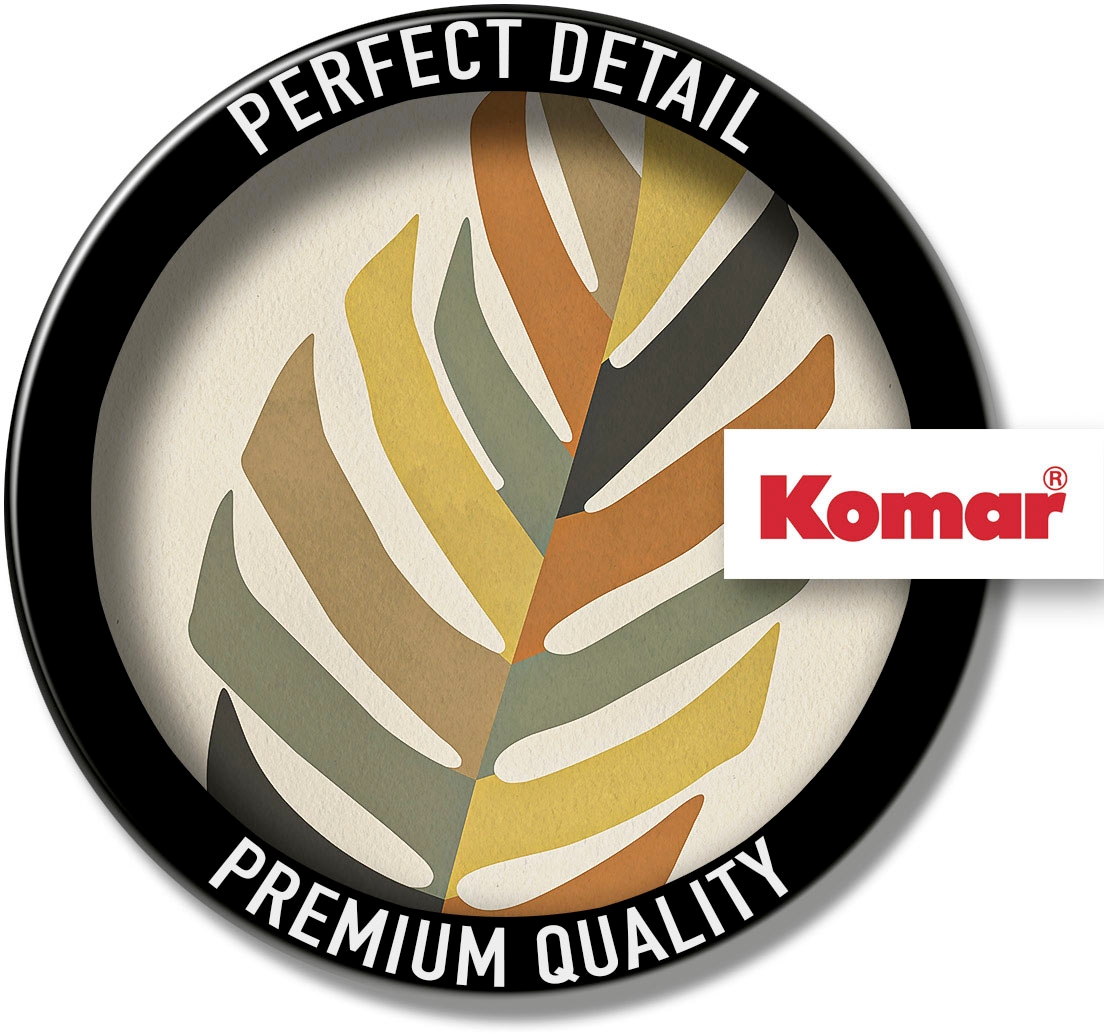 Komar Wandbild »Clay Leaf«, (1 St.), Deutsches Premium-Poster Fotopapier mit seidenmatter Oberfläche und hoher Lichtbeständigkeit. Für fotorealistische Drucke mit gestochen scharfen Details und hervorragender Farbbrillanz.