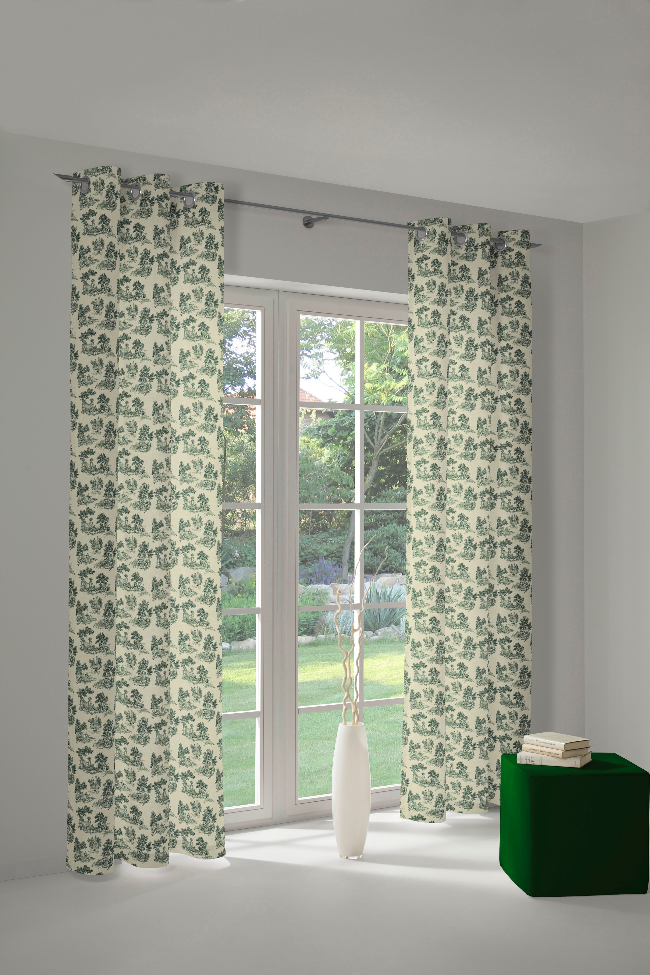 Adam Vorhang »Good Old Days« Ösen 1 Stk. tlg. aus 100% Bio-Baumwolle günstig online kaufen