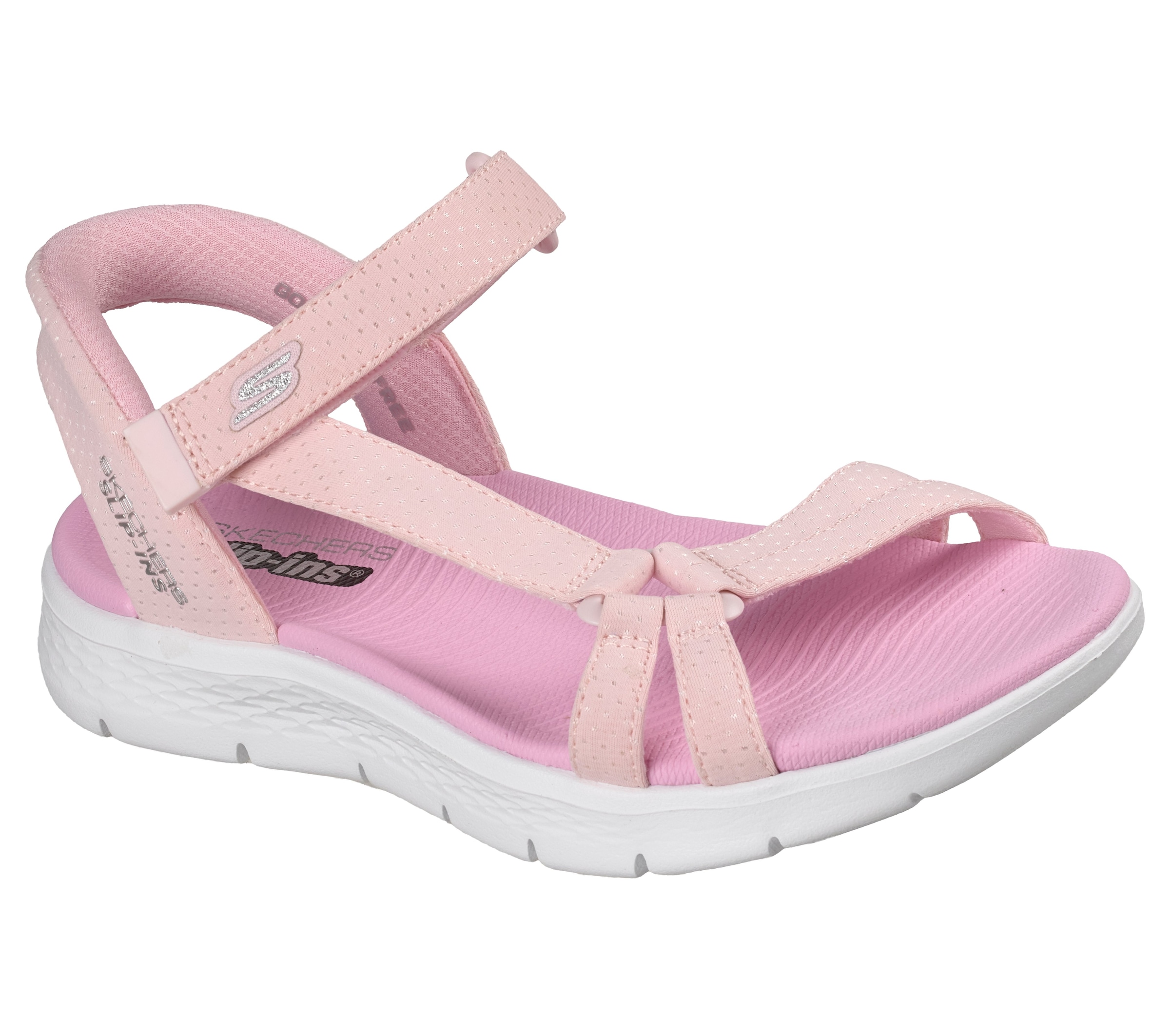 Skechers Sandale »GO WALK FLEX SANDAL«  Sommerschuh mit Klettverschluss, Größenschablone zum Download
