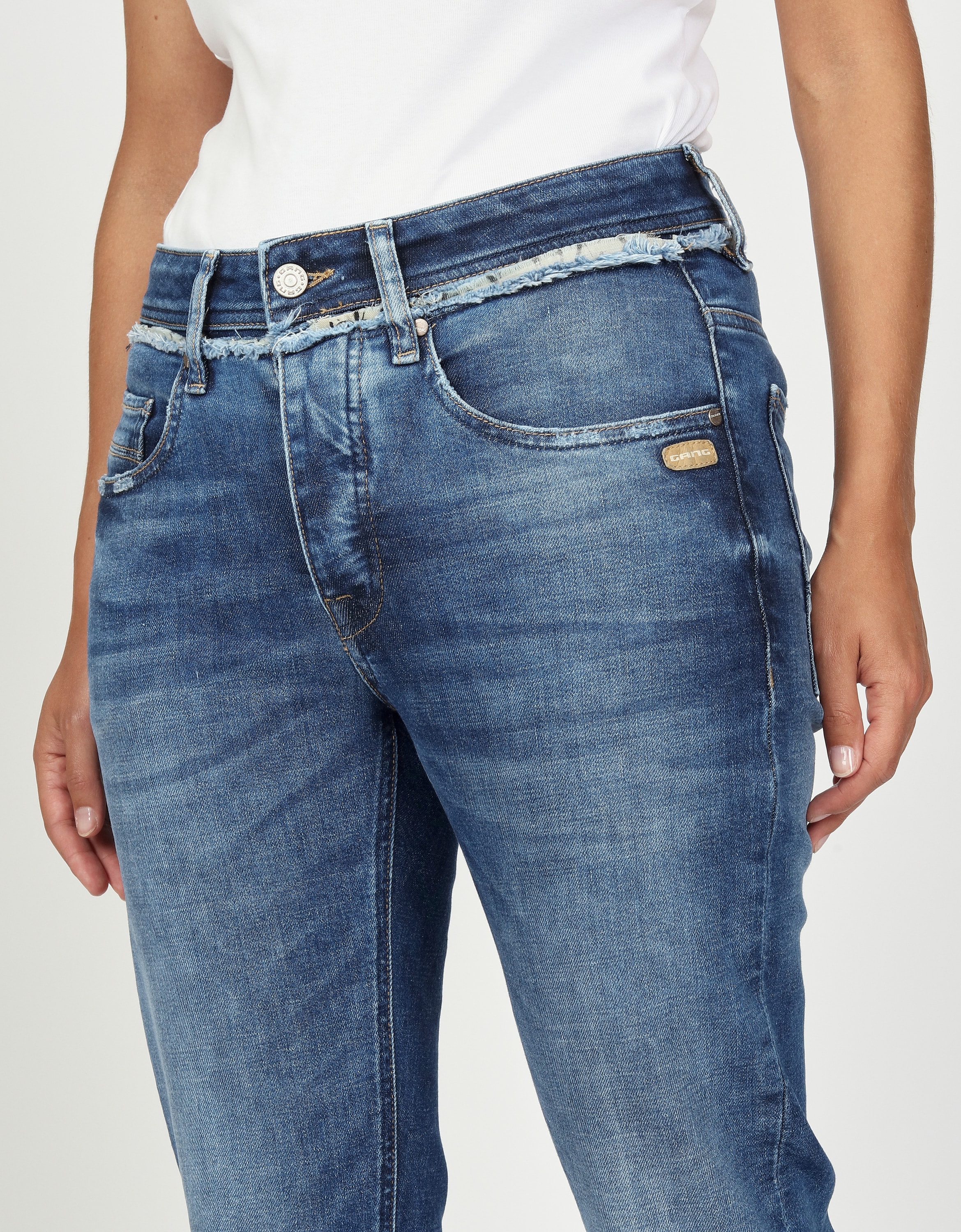 GANG Boyfriend-Jeans »GANG Jeans Boyfriend 94NICA CROPPED«