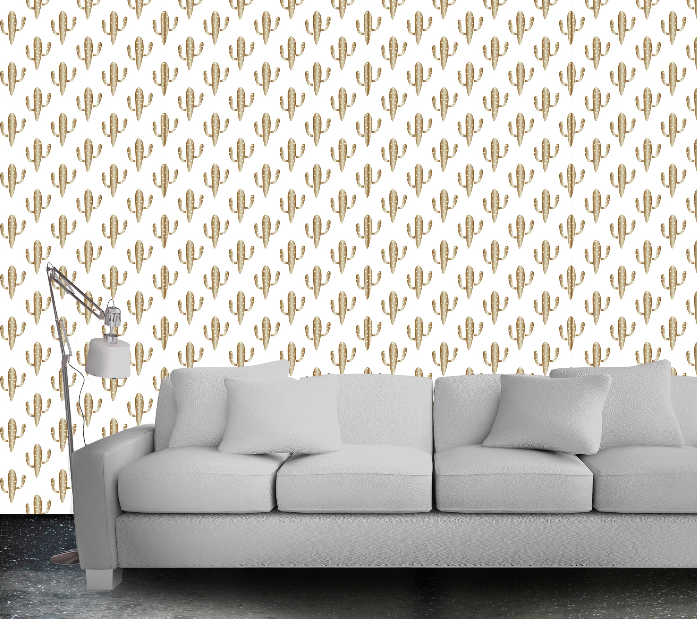 queence Vinyltapete »Iethie«, bedruckt-Barock-Antikoptik-Kunst, 90x250cm, s günstig online kaufen