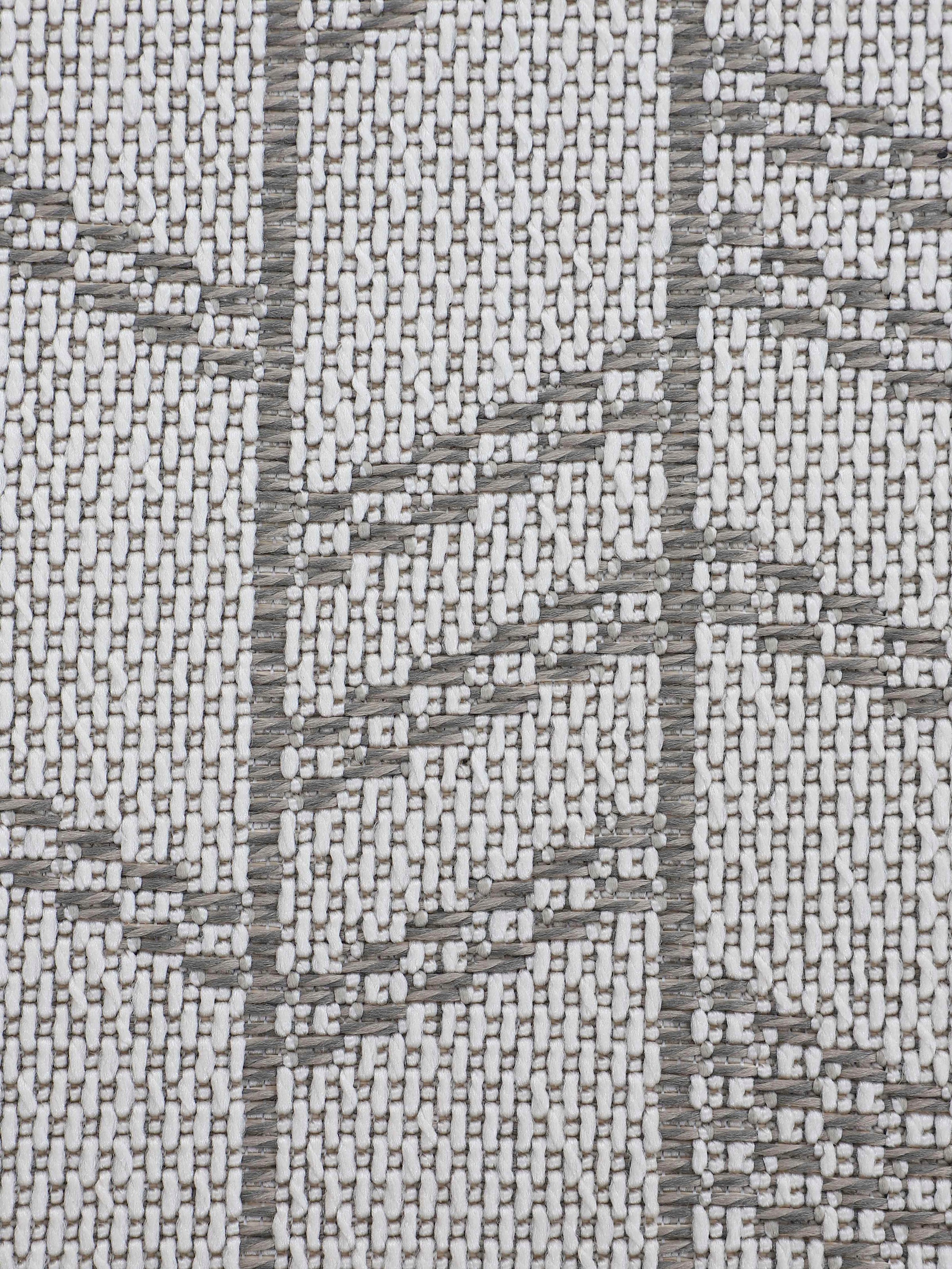 carpetfine Teppich »Boho 102«, rund, robustes Optik, für Außenbereich Raten Flachgewebe, Sisal bestellen auf