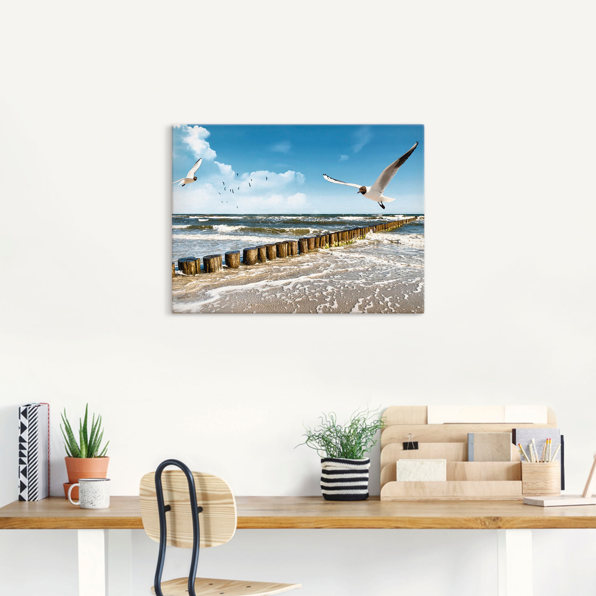 Artland Wandbild »Ostsee« Gewässer 1 Stk. tlg. als Leinwandbild, Poster in verschied. Größen