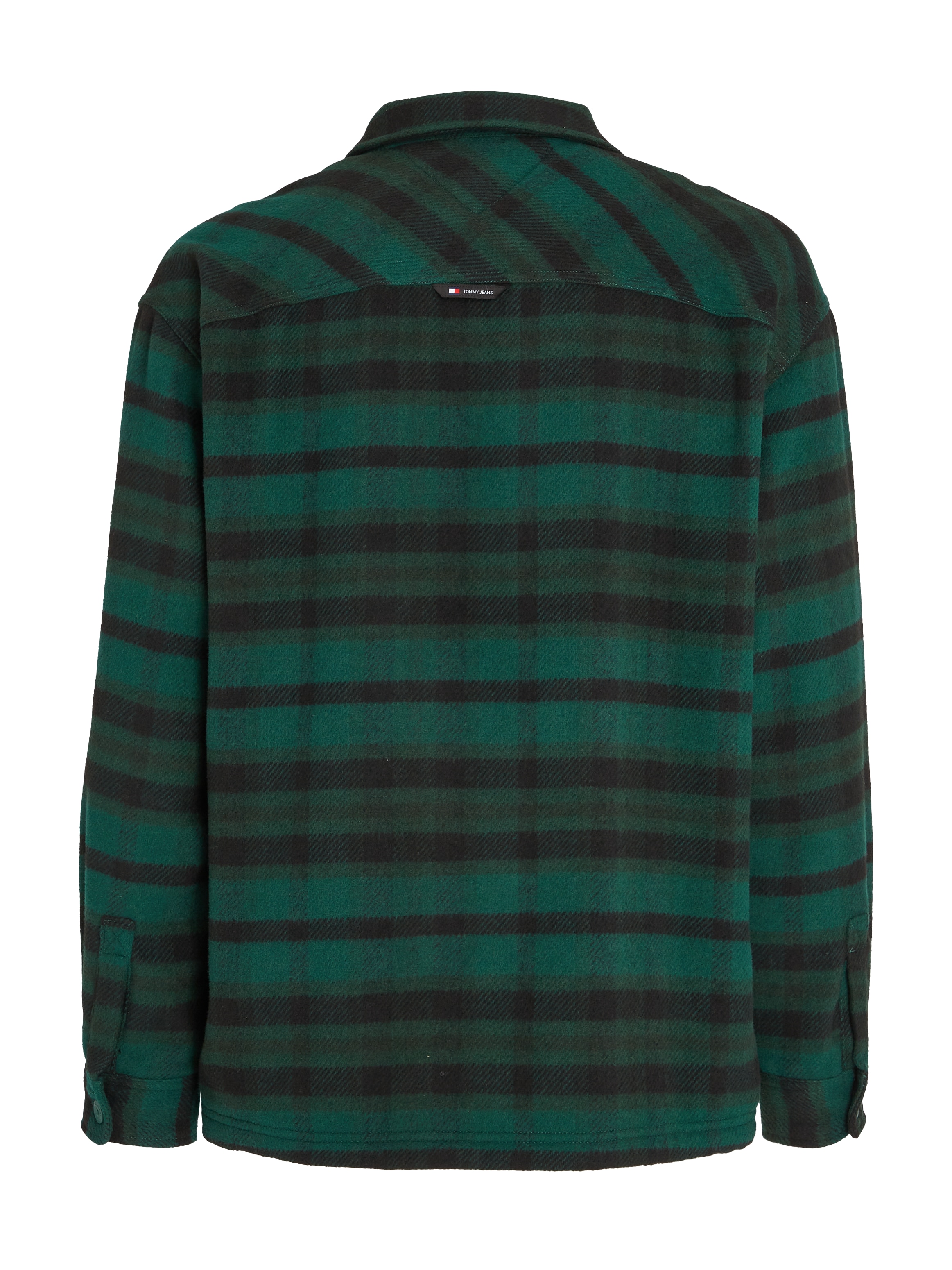 Tommy Jeans Fleecehemd »TJM FLEECE LINED CHECK SHIRT EXT«, mit Streifenmuster