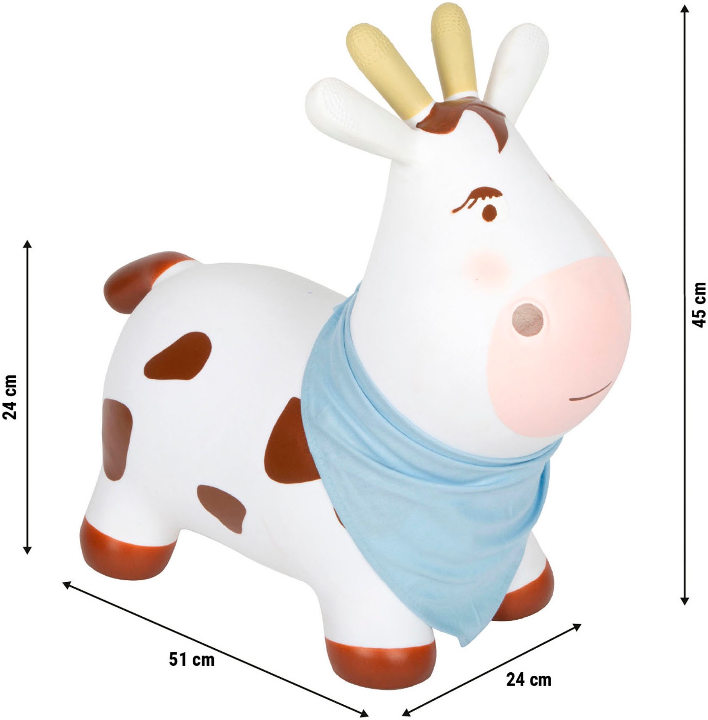 Small Foot Hüpfspielzeug »Hüpftier Kuh«