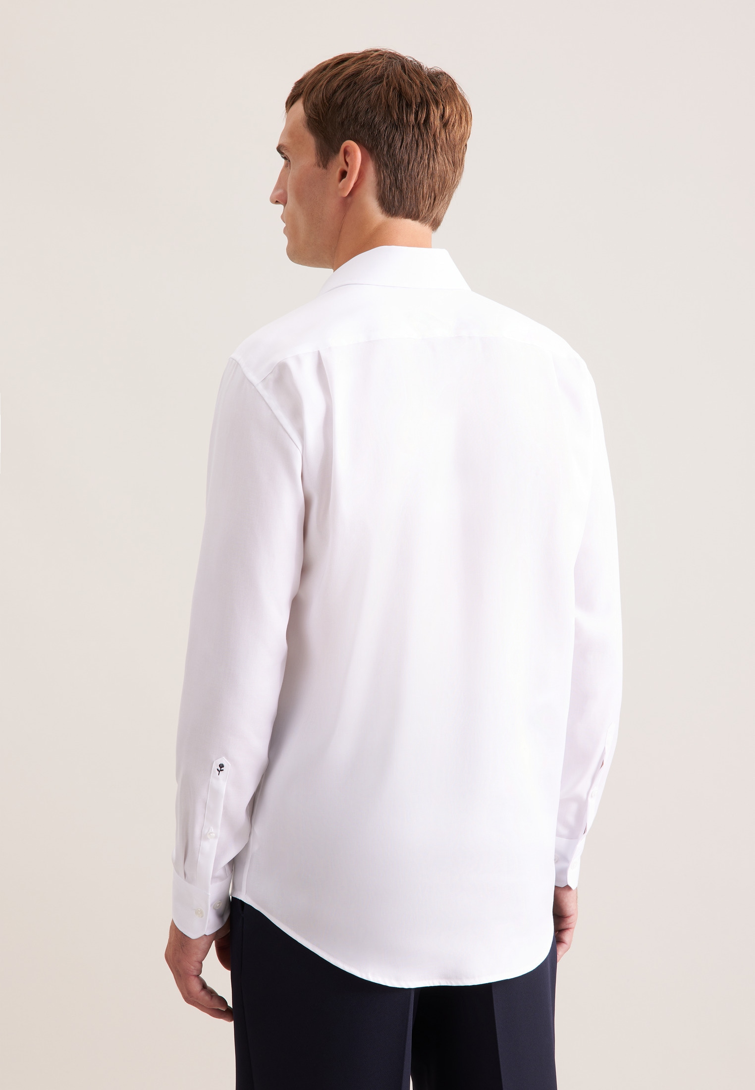 seidensticker Businesshemd »Schwarze Rose« Regular 1/1 Kentkragen Uni