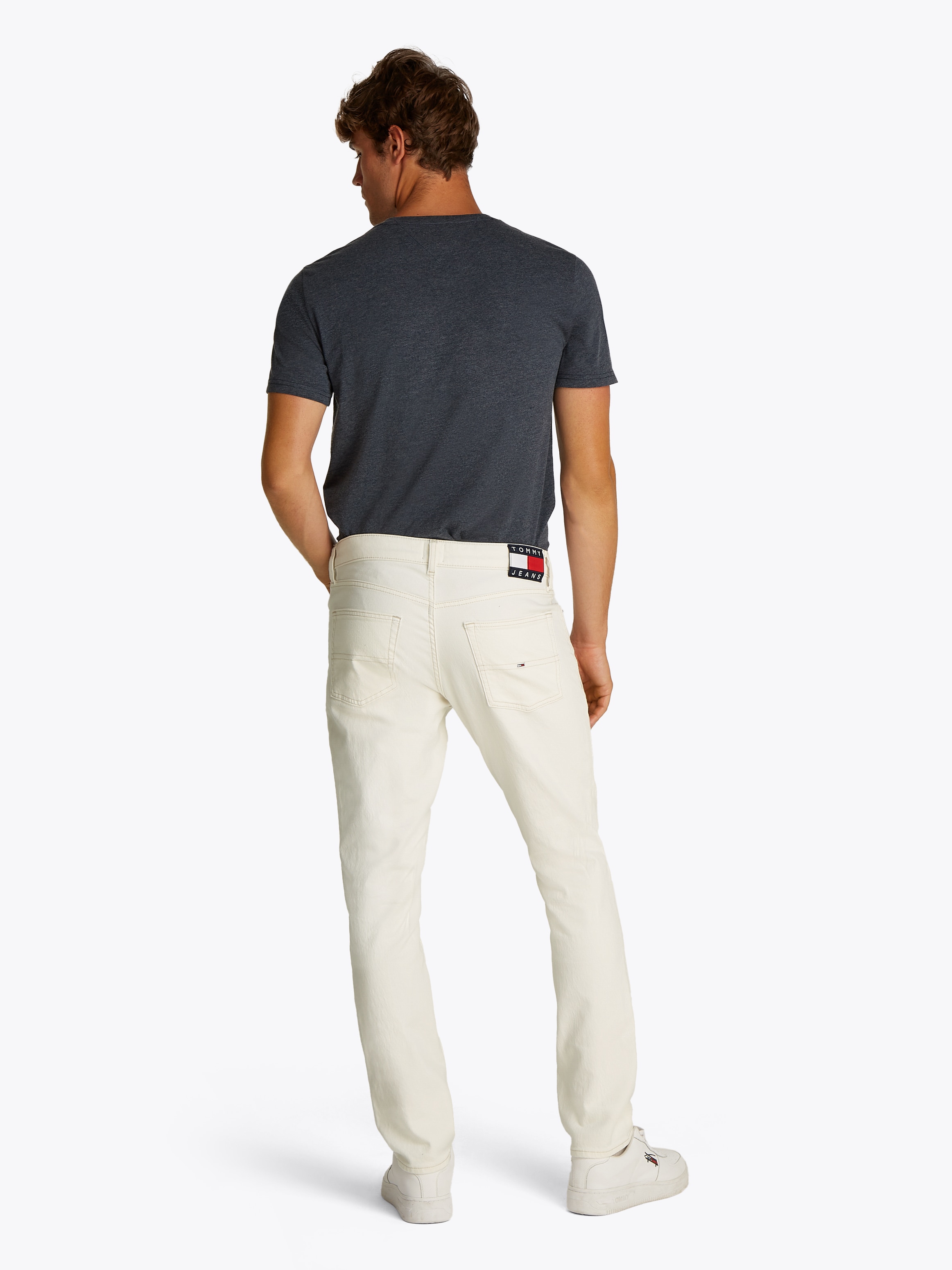 Tommy Jeans Slim-fit-Jeans »Scanton Slim Denim«, Mit Gürtelschlaufen