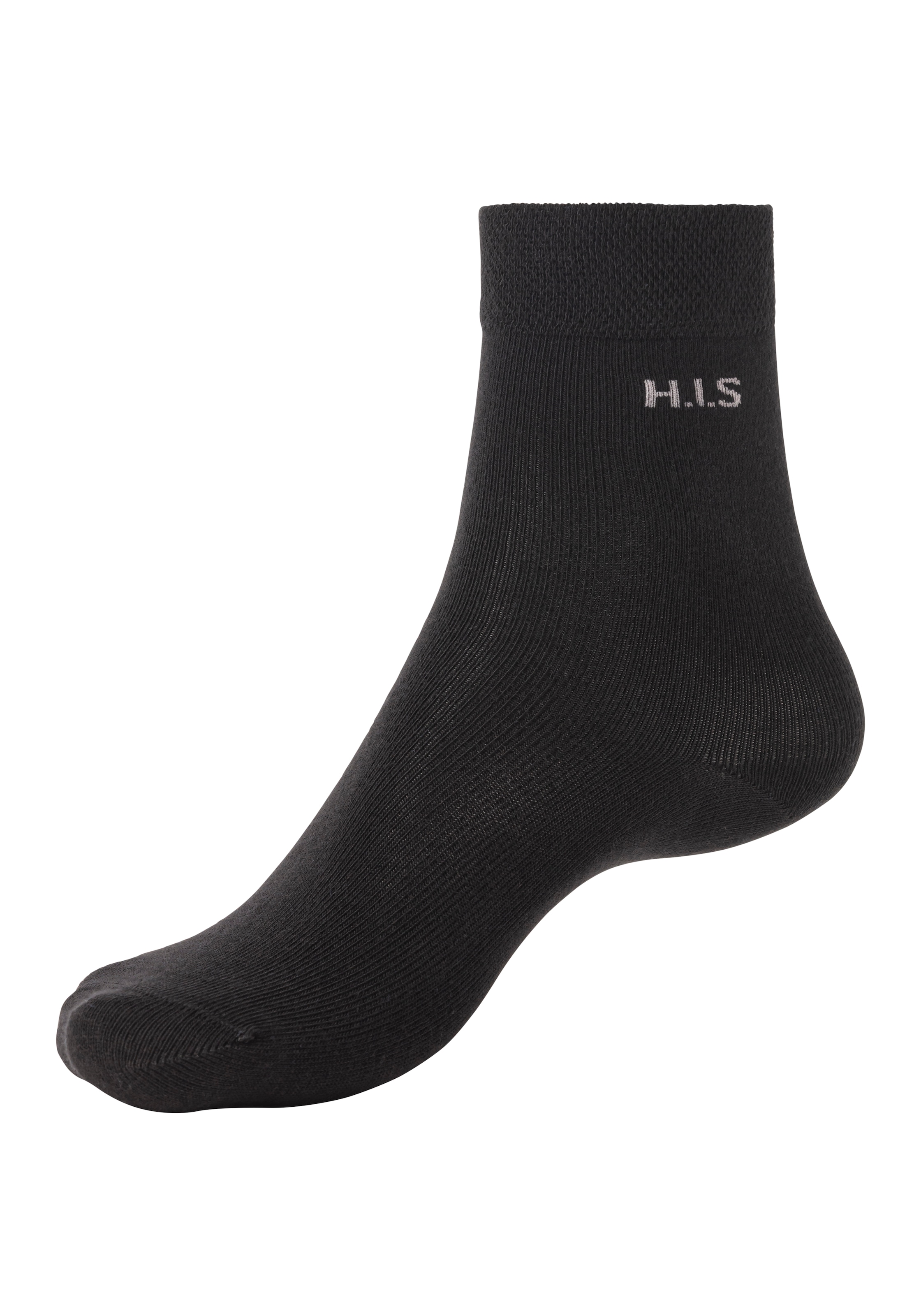 H.I.S Socken, (Packung, 4 Paar), ohne einschneidendes Bündchen