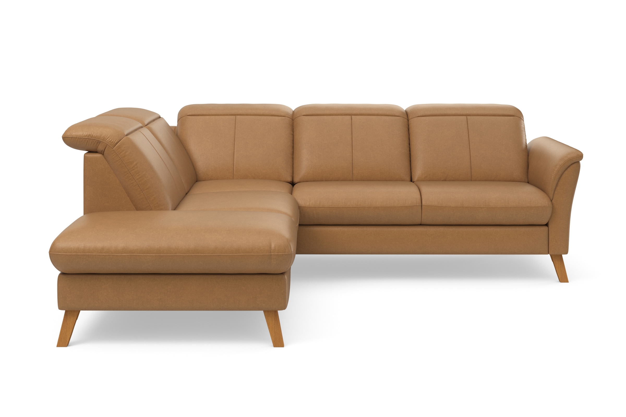 sit&more Ecksofa »Romero L-Form« wahlweise mit oder ohne TV-Funktion, Bettf günstig online kaufen