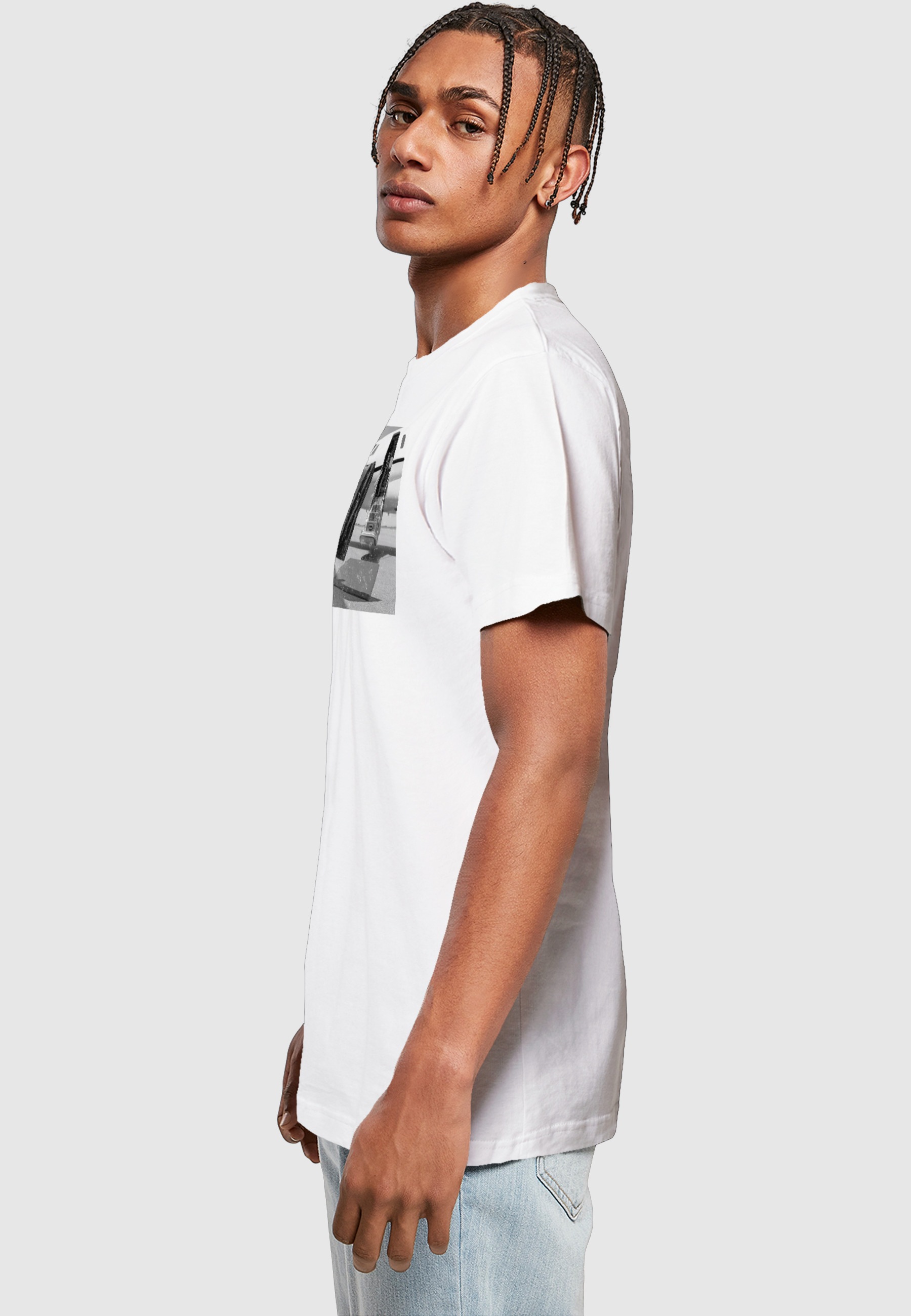 MisterTee T-Shirt »MisterTee Private Jet Legs Tee« 1 Stk.