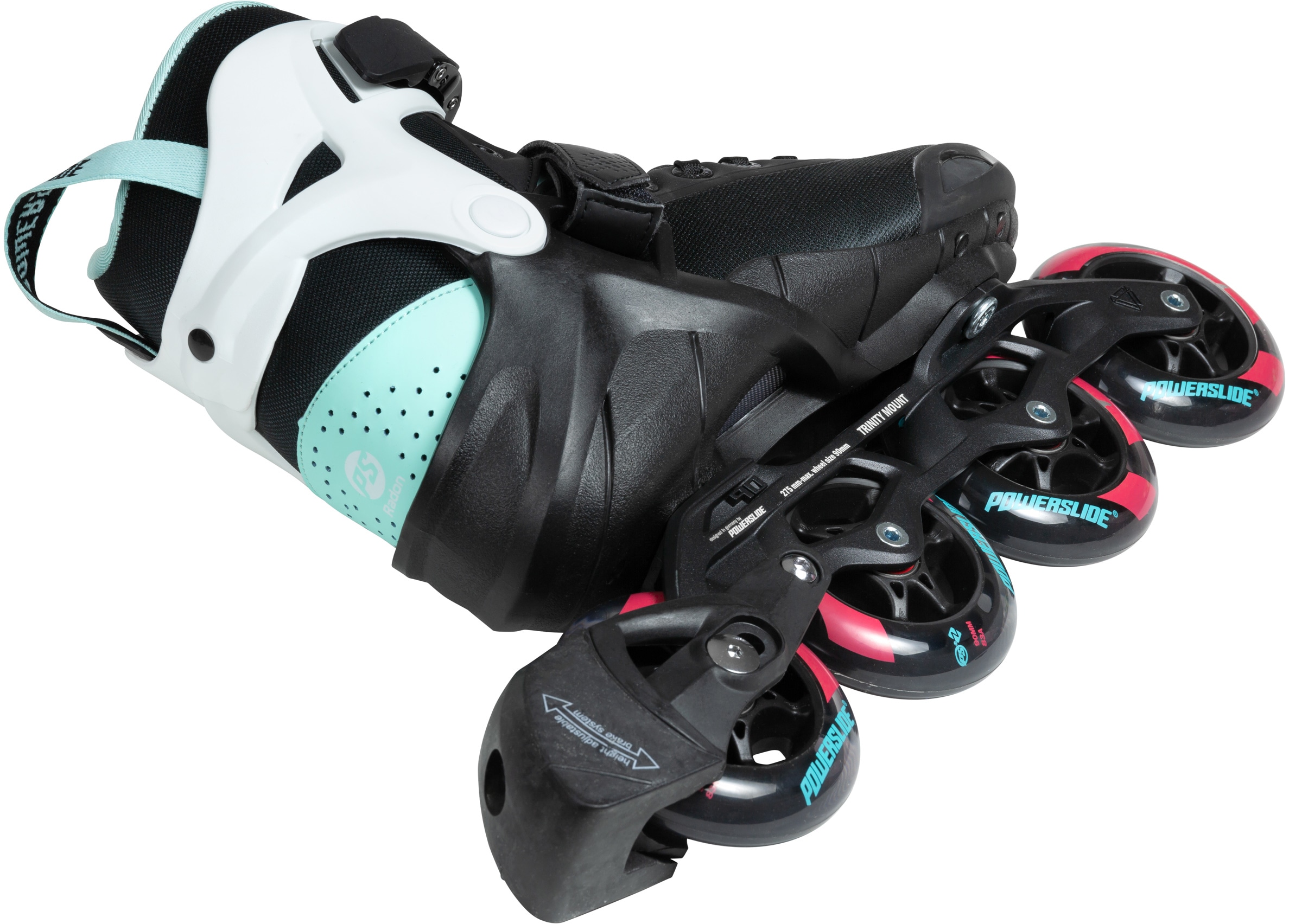 Powerslide Inlineskates »Phuzion Radon Teal 90«