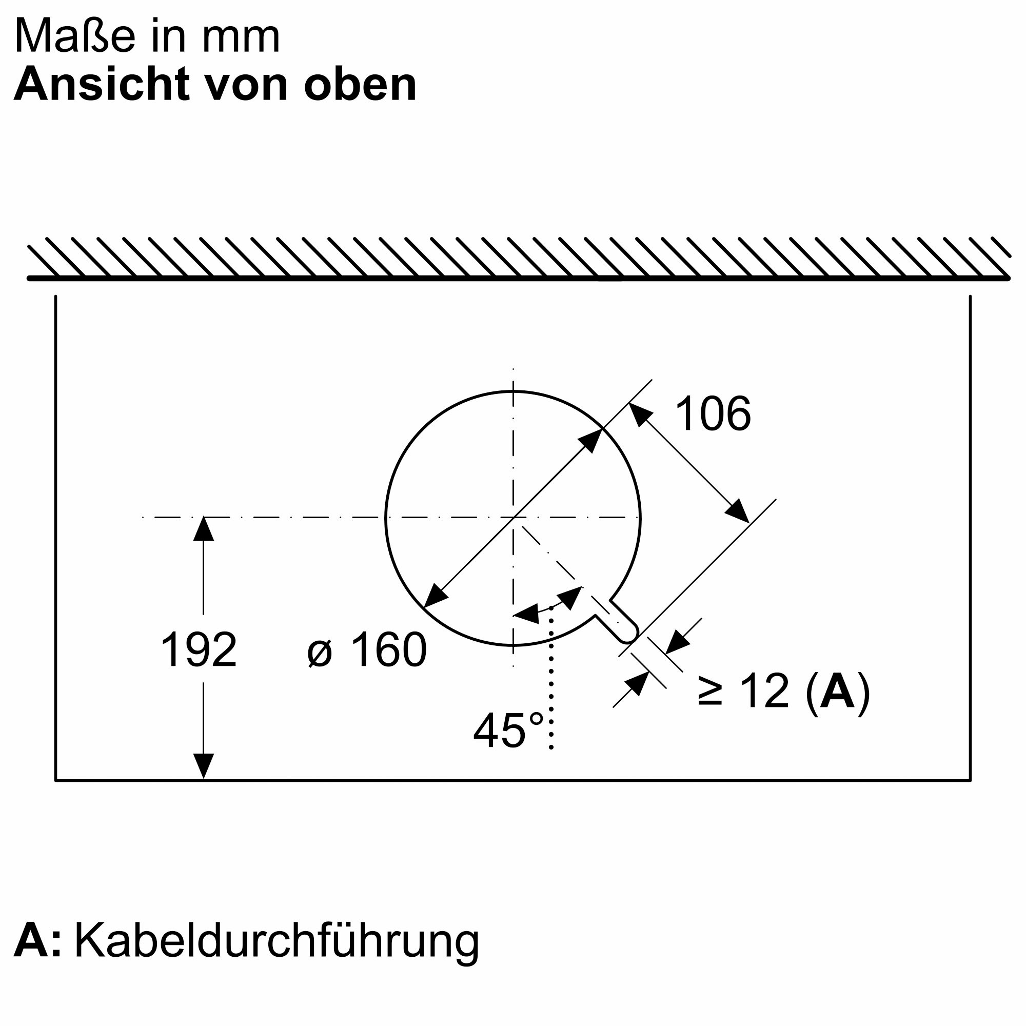 BOSCH Lüfterbaustein »DBB85CC60« Serie Serie 4