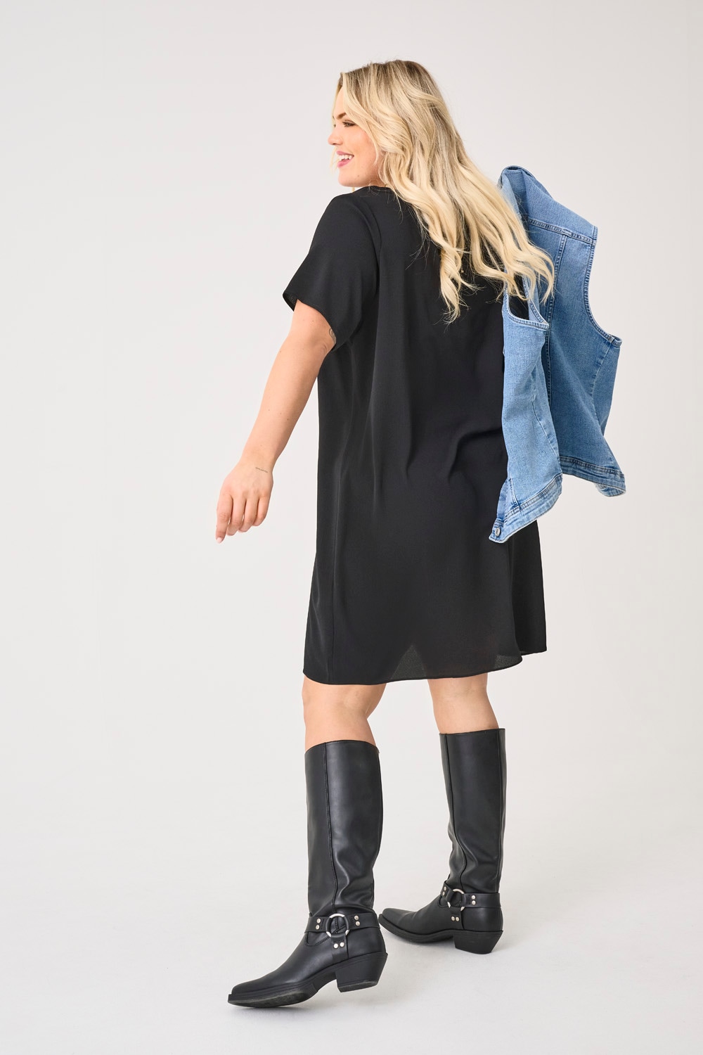ONLY CARMAKOMA Blusenkleid »CARLUX SS TUNIC DRESS WVN NOOS«