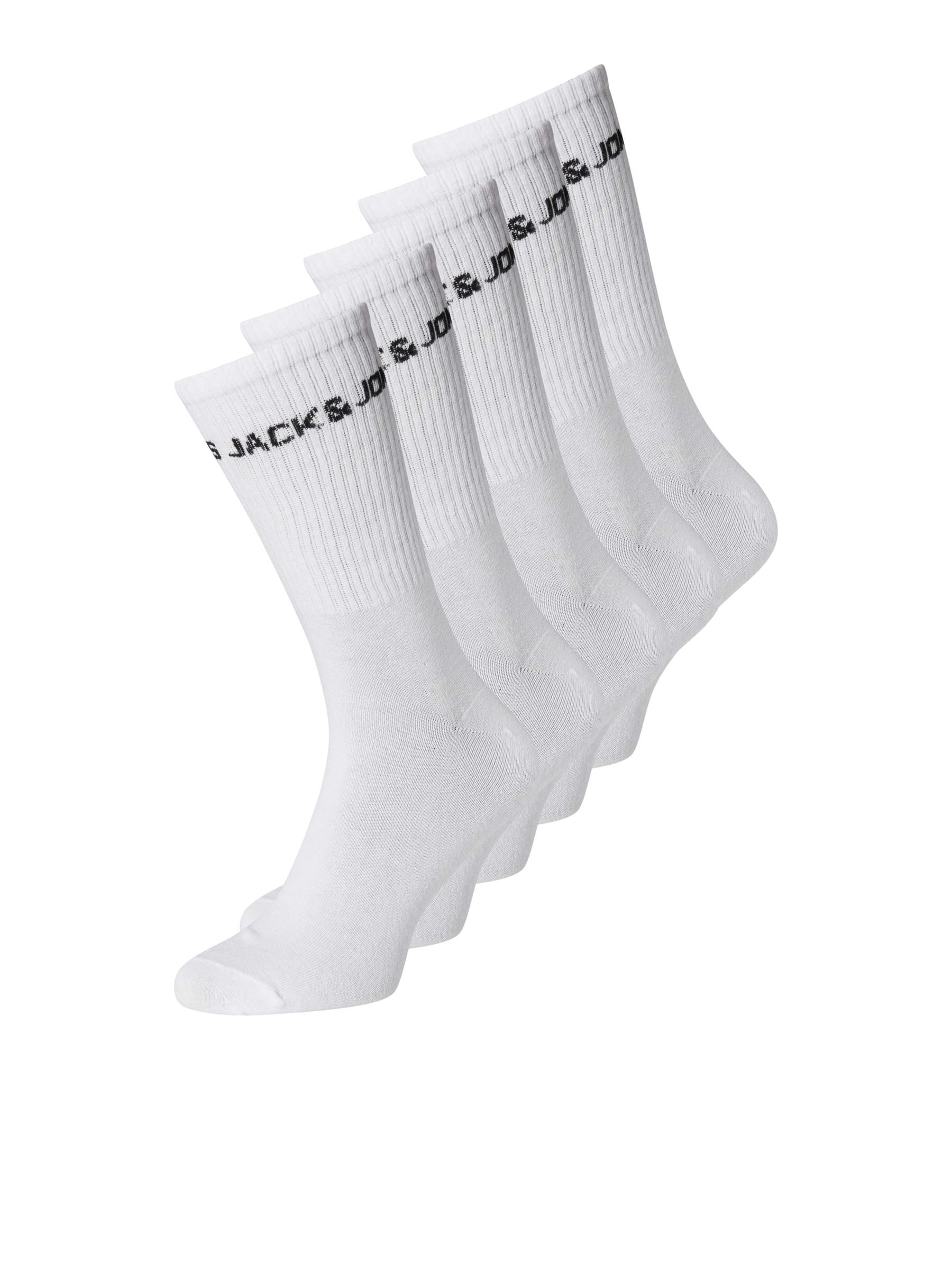 Jack & Jones Junior Tennissocken »JACBASIC LOGO TENNISSOCK 5 PACK NOOS JNR«, (Packung, 5 Paar)